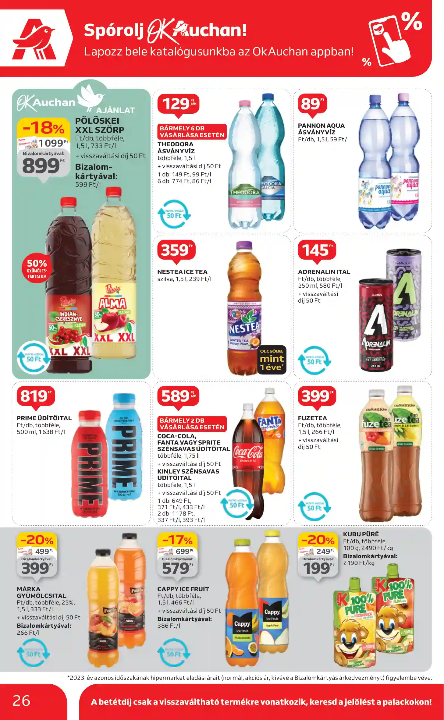 Auchan akciós újság 37. hét (19 oldal)