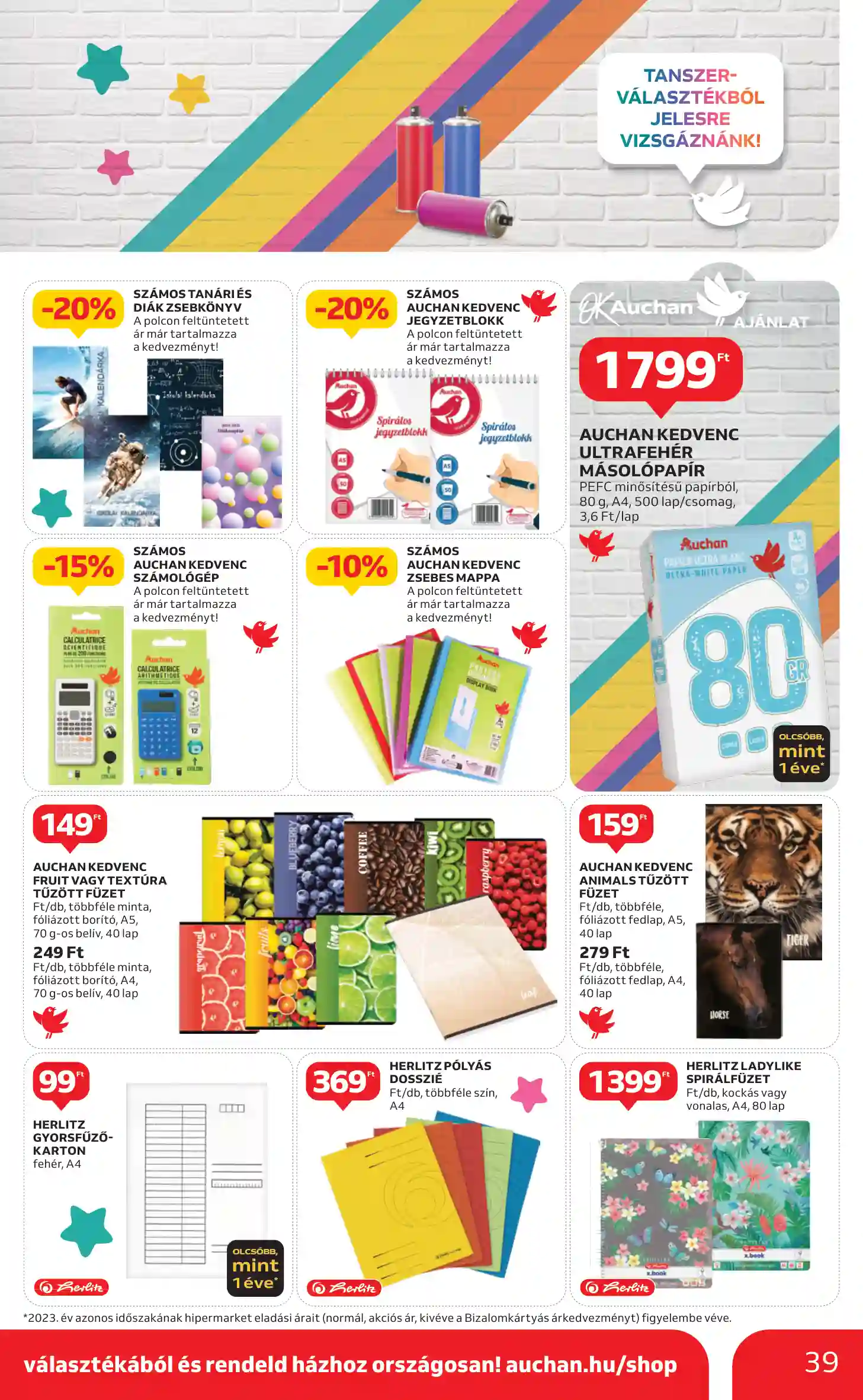 Auchan akciós újság 37. hét (33 oldal)