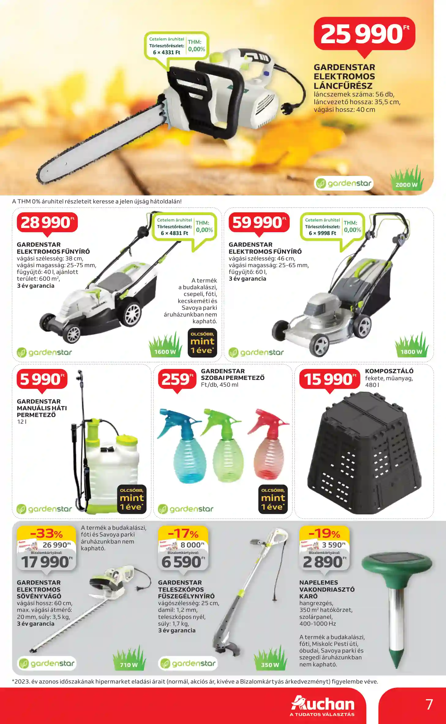 Auchan akciós újság 37. hét (7 oldal)