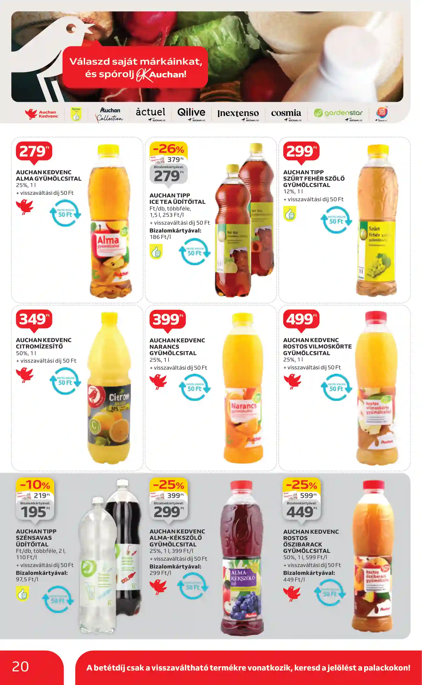 Auchan akciós újság 38. hét (12 oldal)