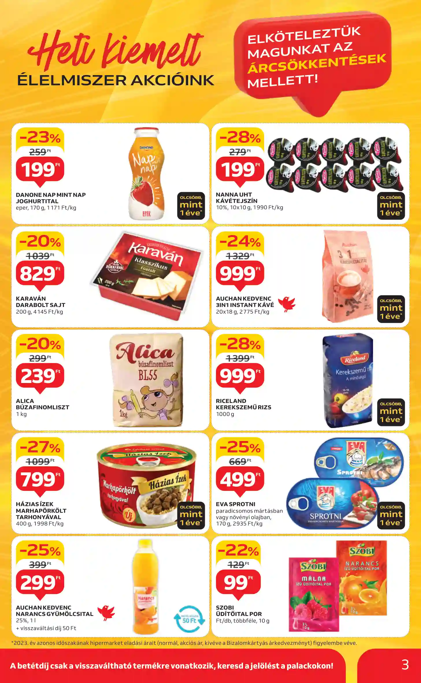 Auchan akciós újság 38. hét (13 oldal)