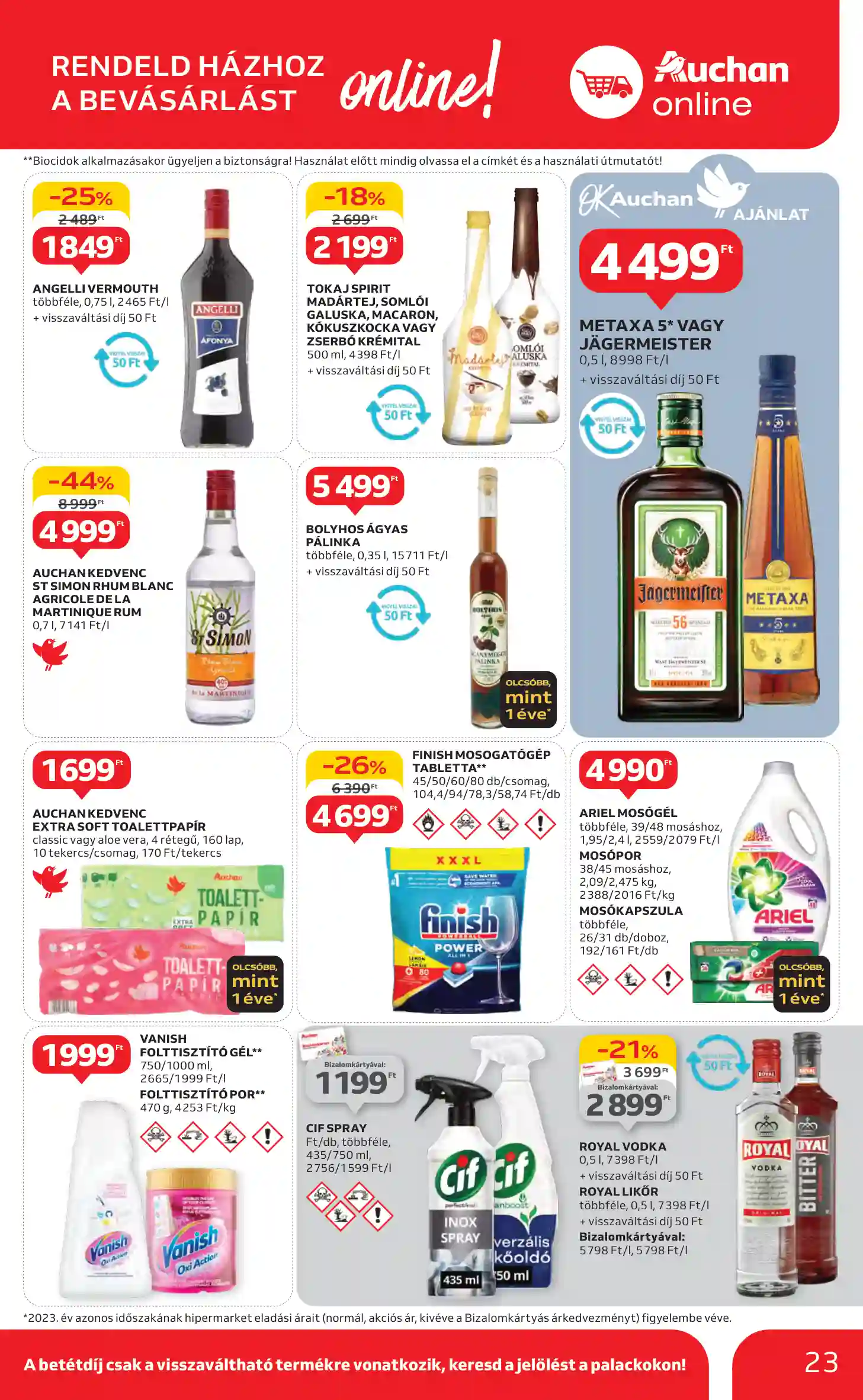 Auchan akciós újság 38. hét (16 oldal)