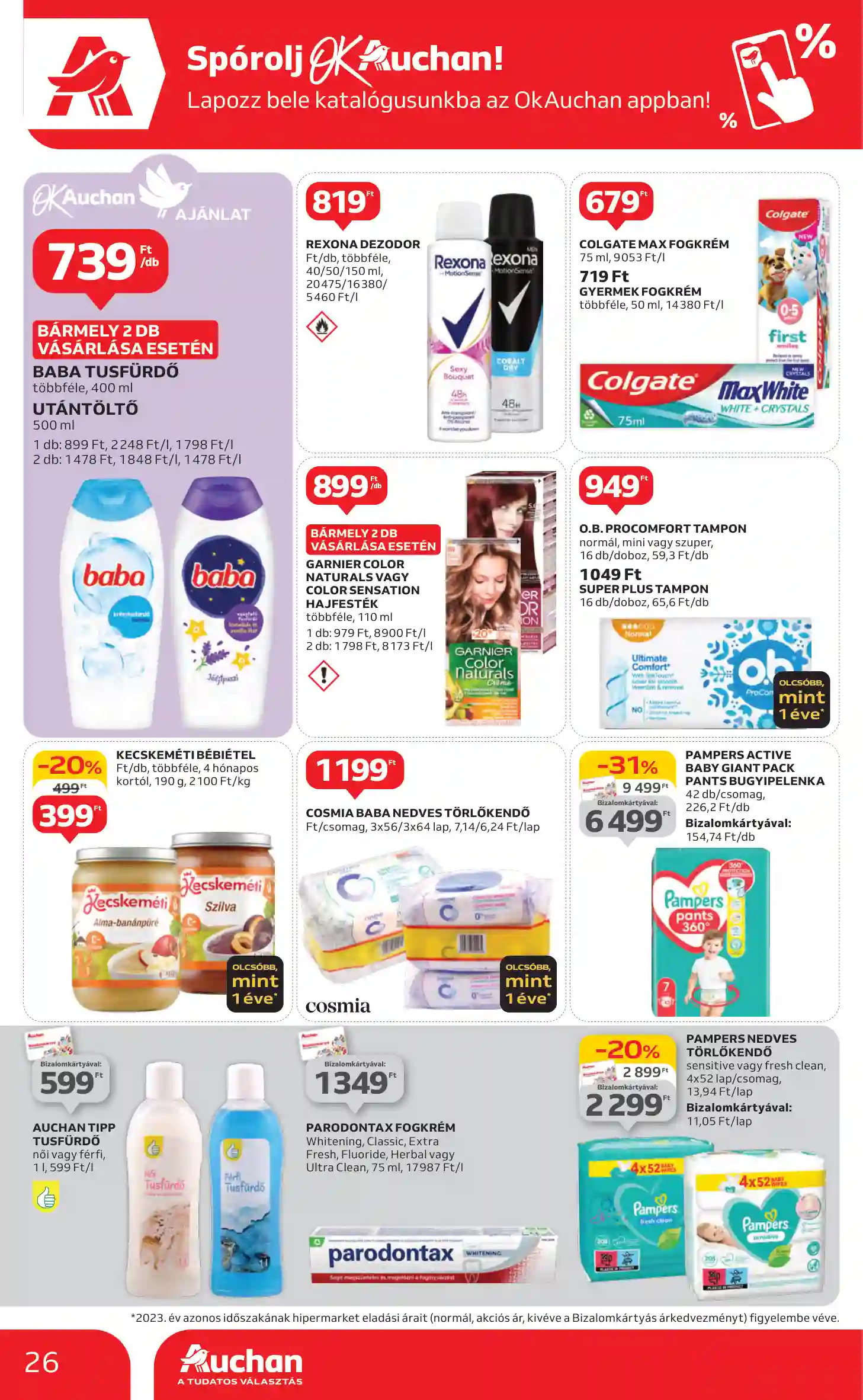 Auchan akciós újság 38. hét (19 oldal)