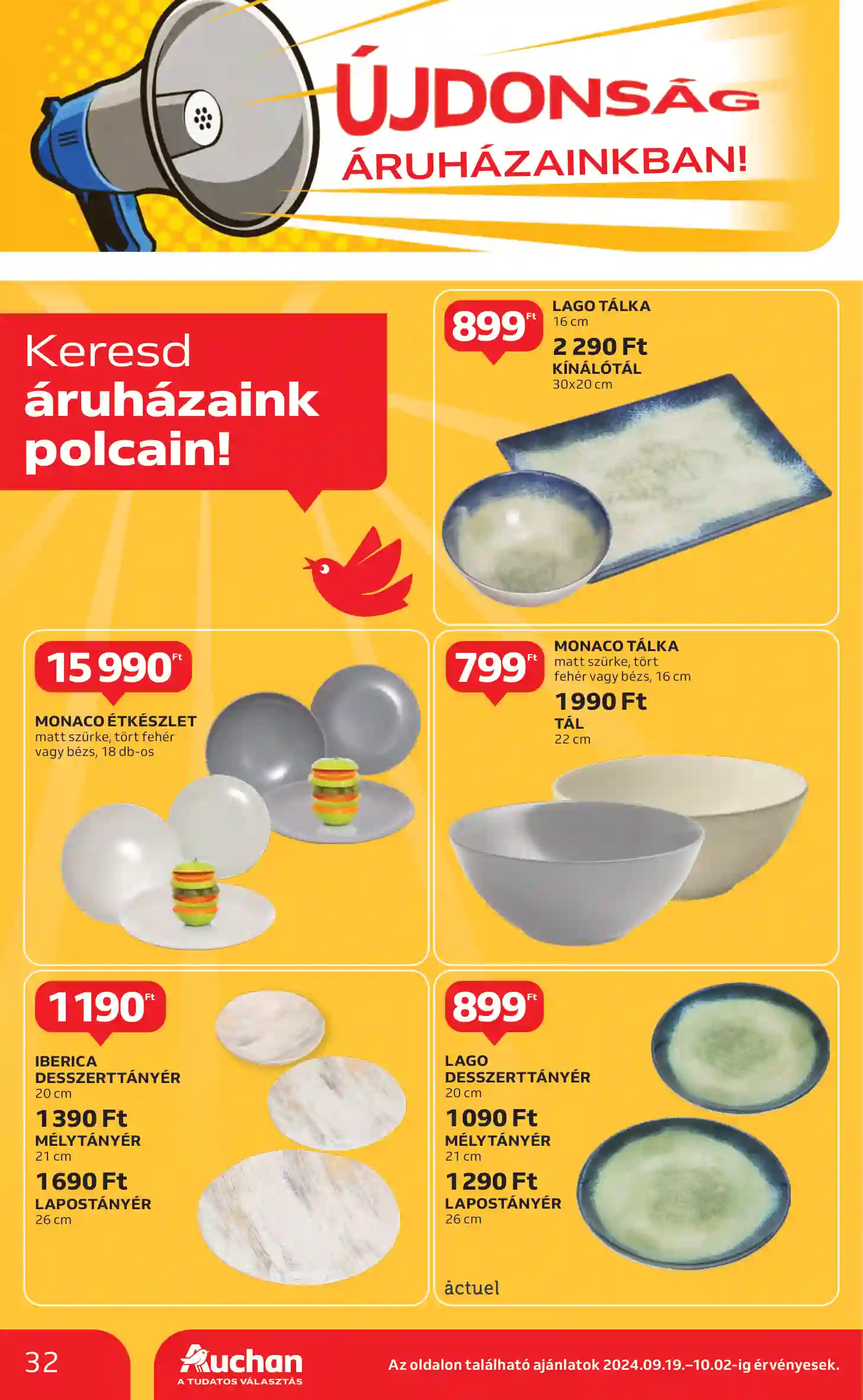 Auchan akciós újság 38. hét (26 oldal)