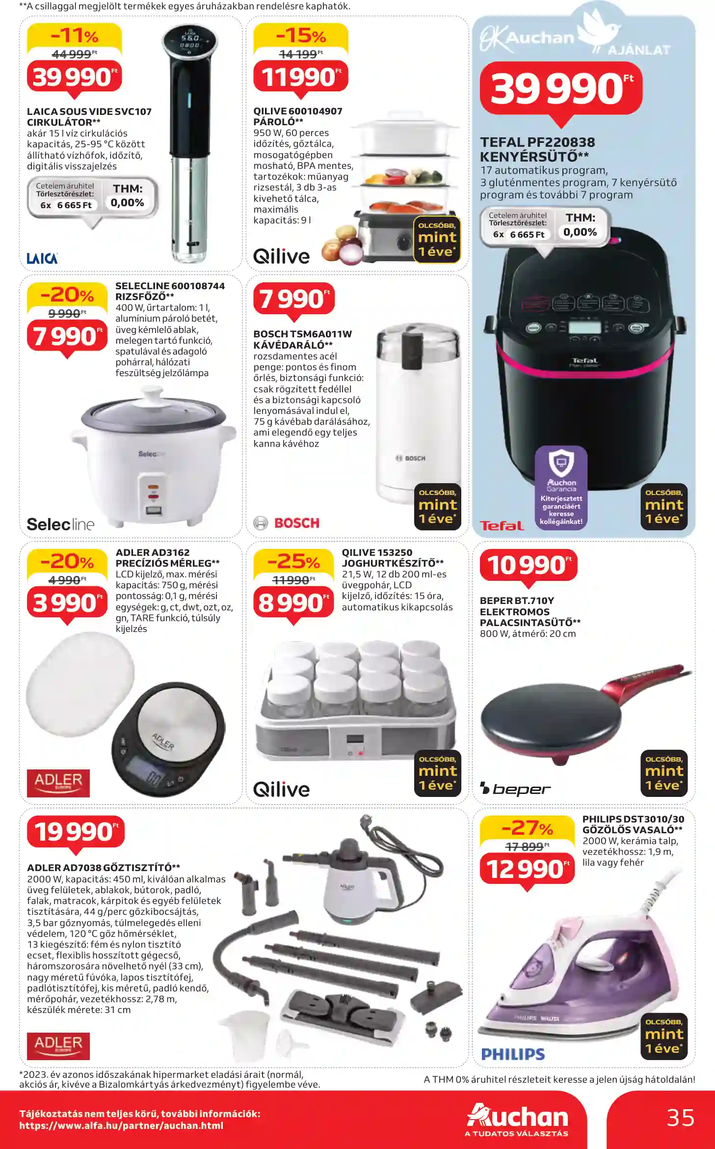 Auchan akciós újság 38. hét (29 oldal)