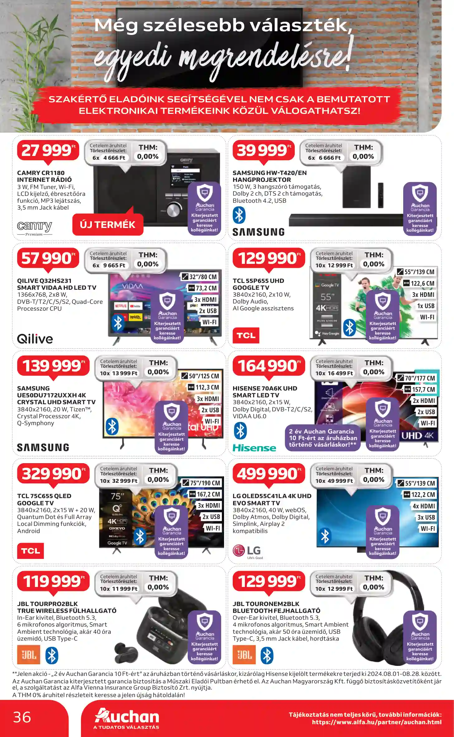 Auchan akciós újság 38. hét (30 oldal)