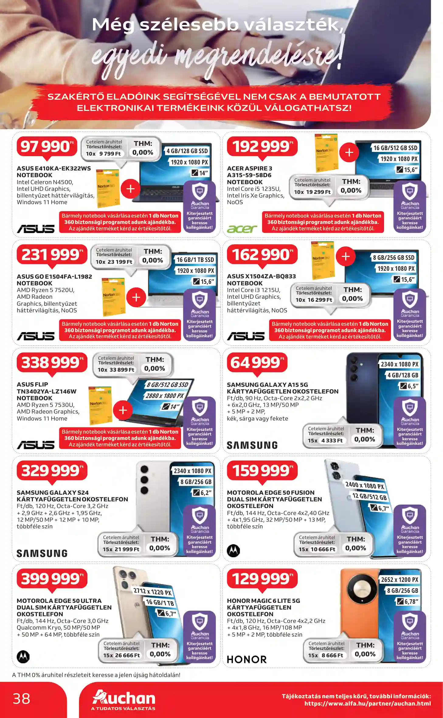 Auchan akciós újság 38. hét (32 oldal)