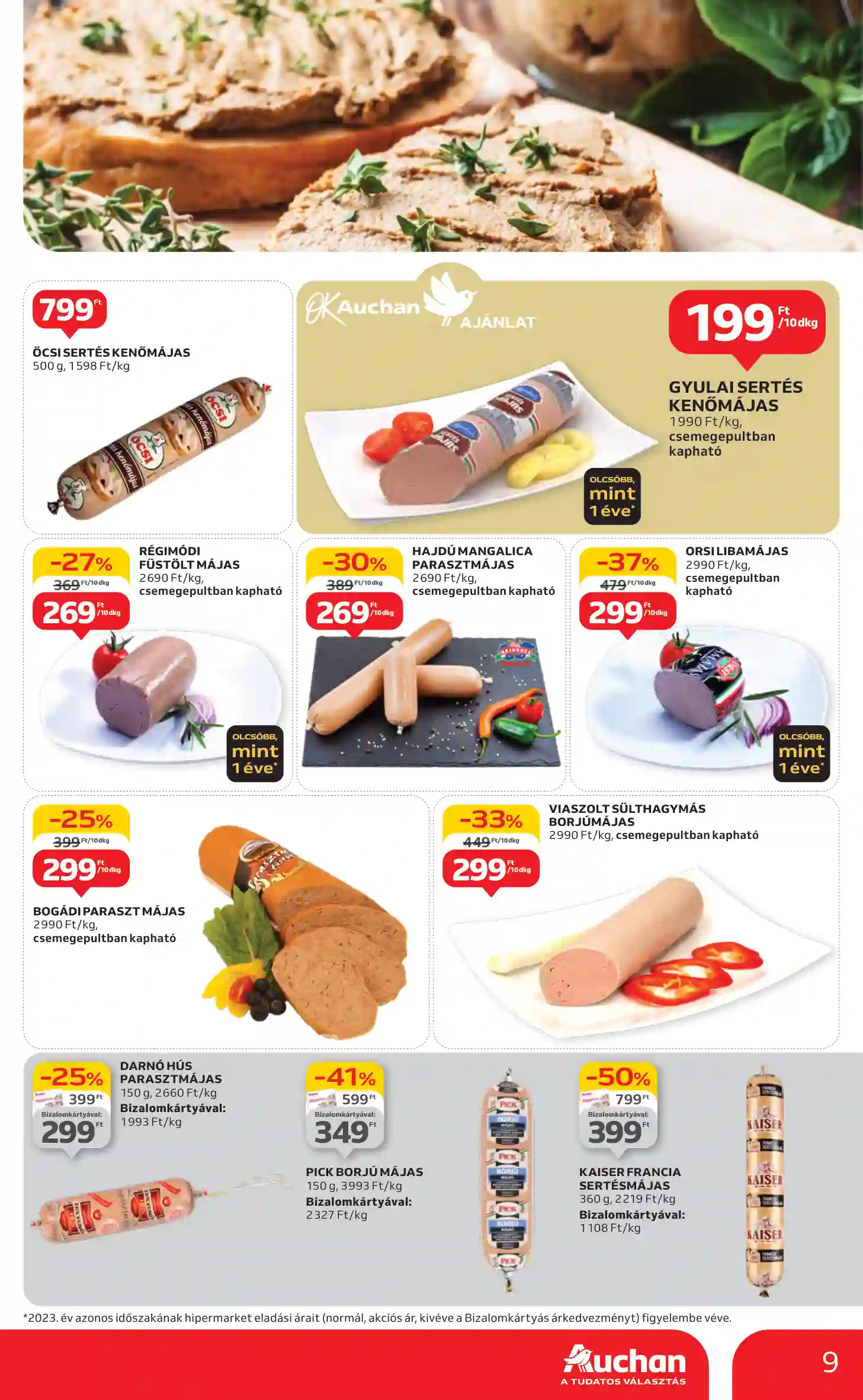 Auchan akciós újság 38. hét (39 oldal)