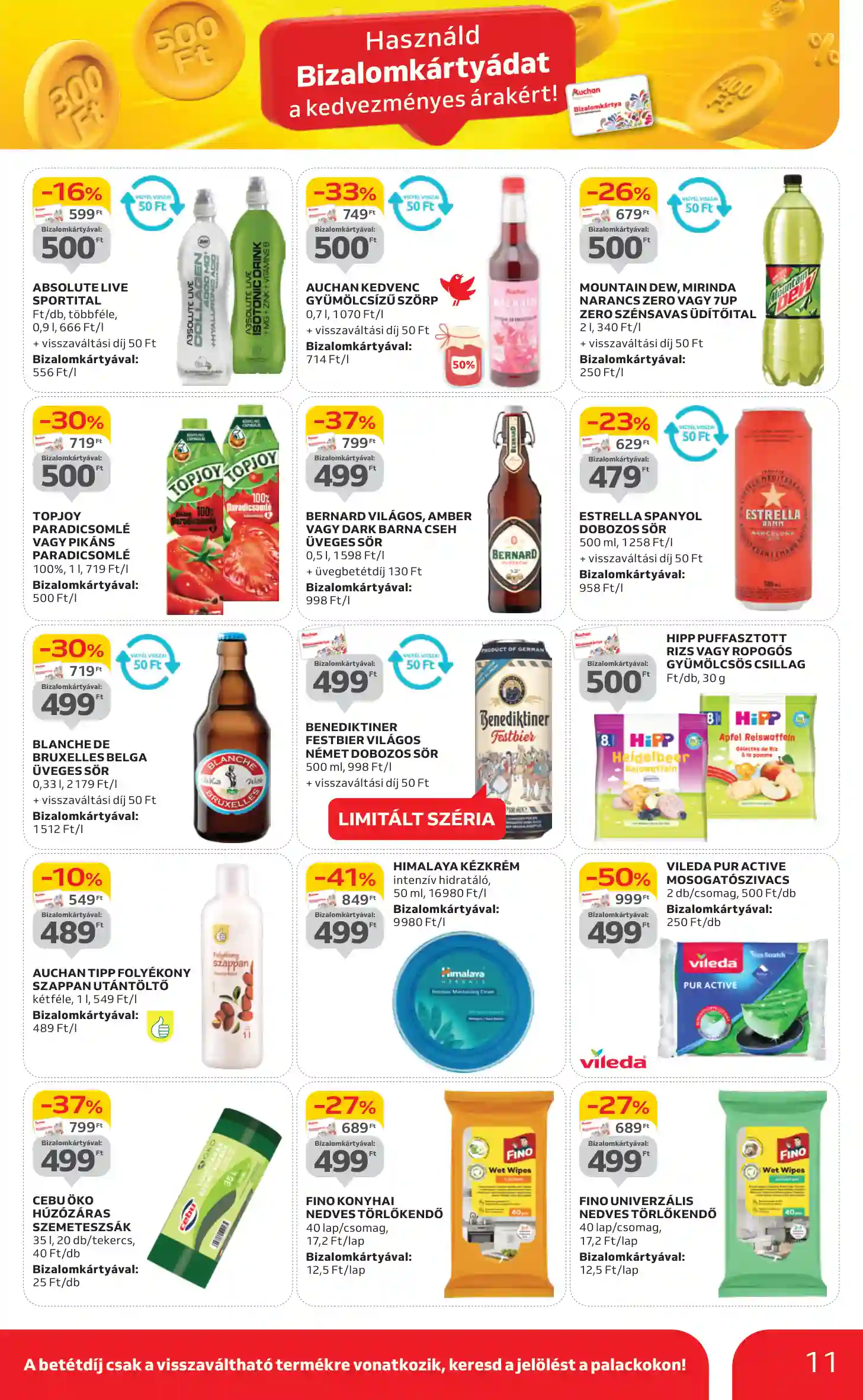 Auchan akciós újság 38. hét (3 oldal)