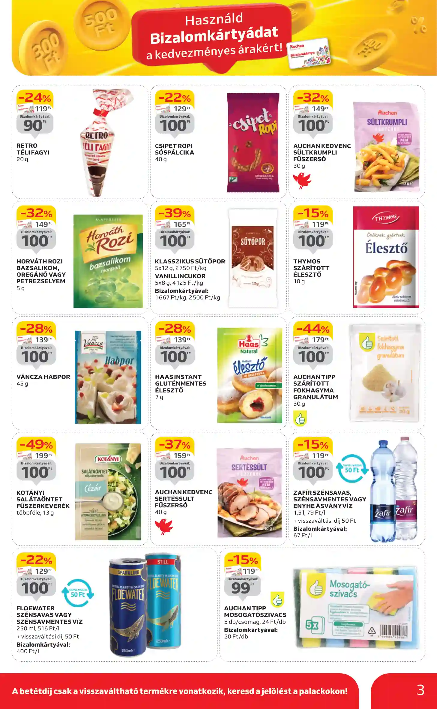 Auchan akciós újság 38. hét (4 oldal)