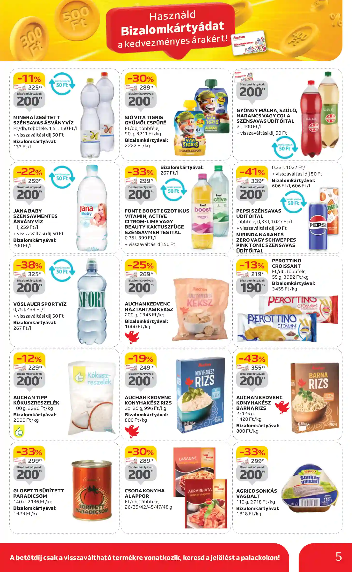 Auchan akciós újság 38. hét (6 oldal)