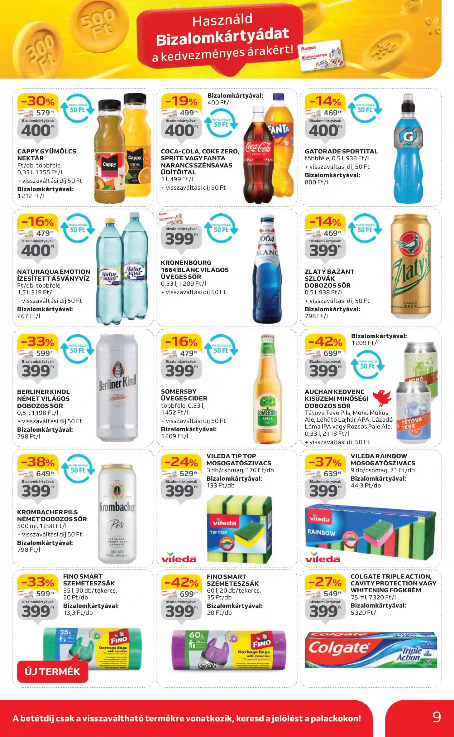 Auchan akciós újság 38. hét (10 oldal)