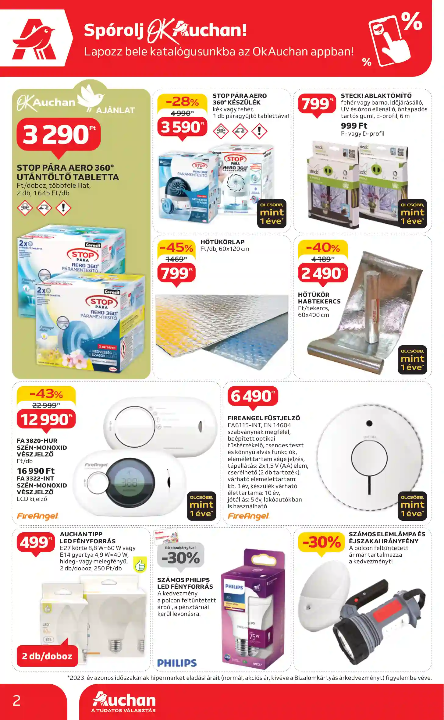 Auchan akciós újság 38. hét (2 oldal)