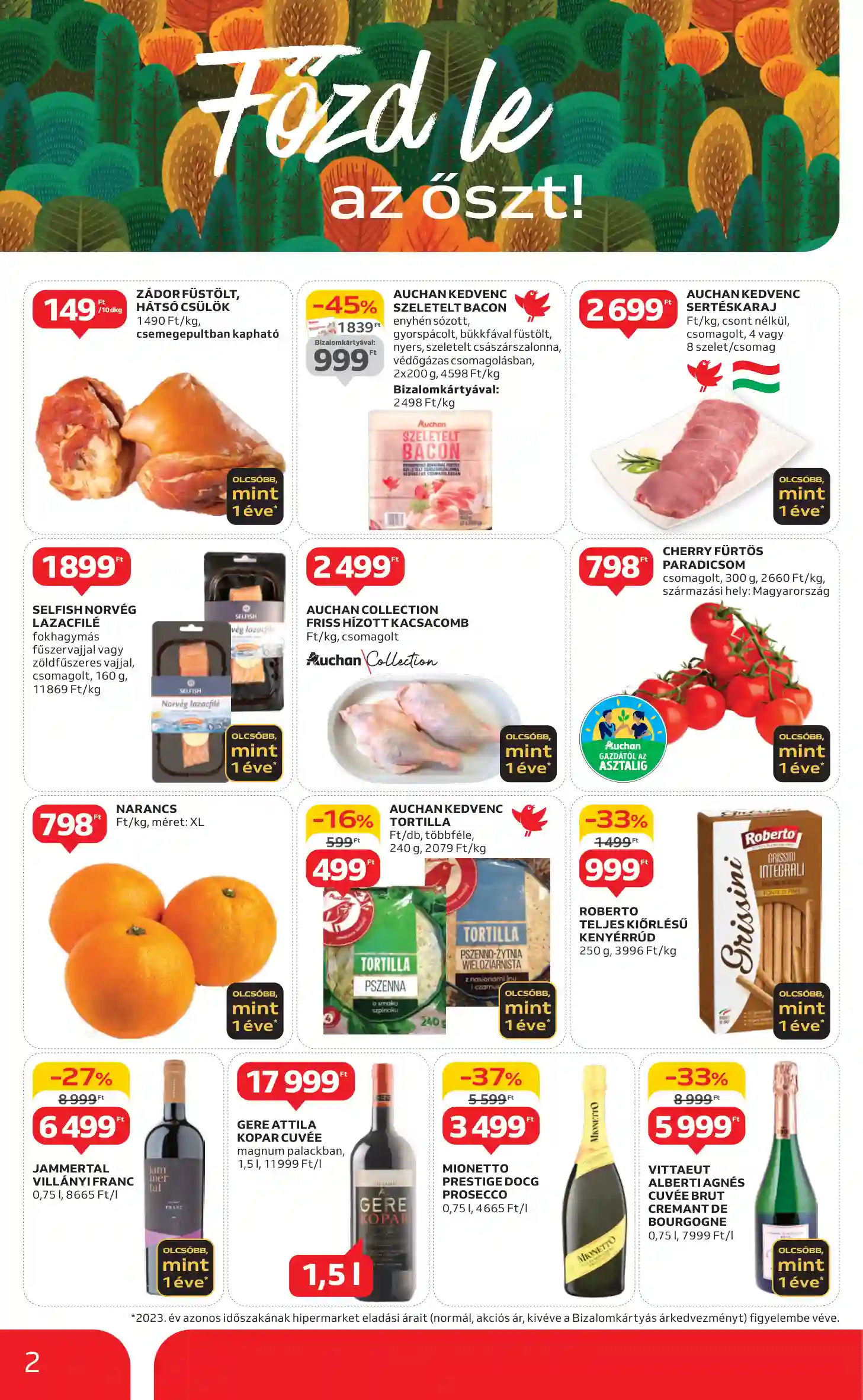 Auchan akciós újság 38. hét (2 oldal)