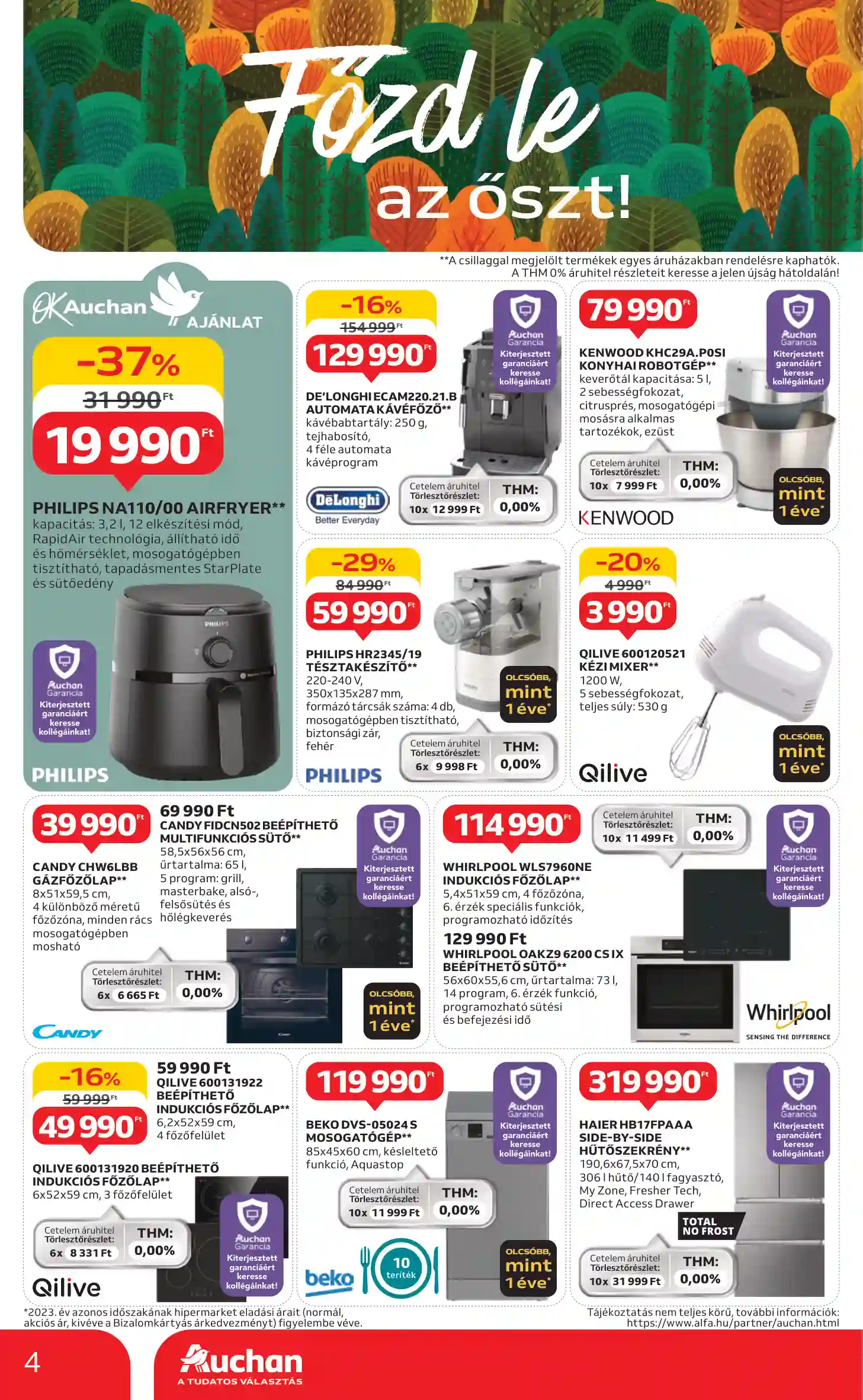 Auchan akciós újság 38. hét (4 oldal)
