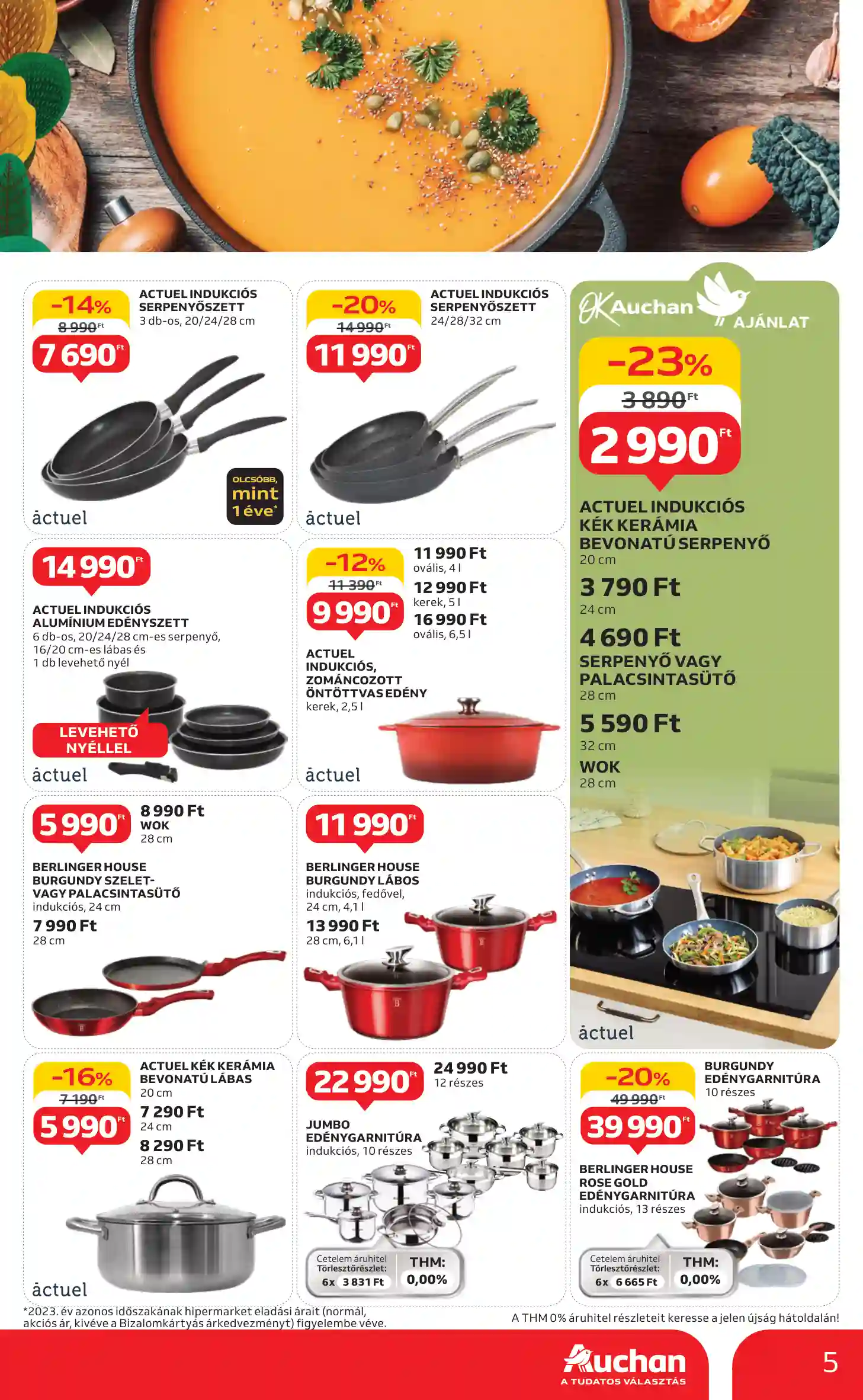 Auchan akciós újság 38. hét (5 oldal)