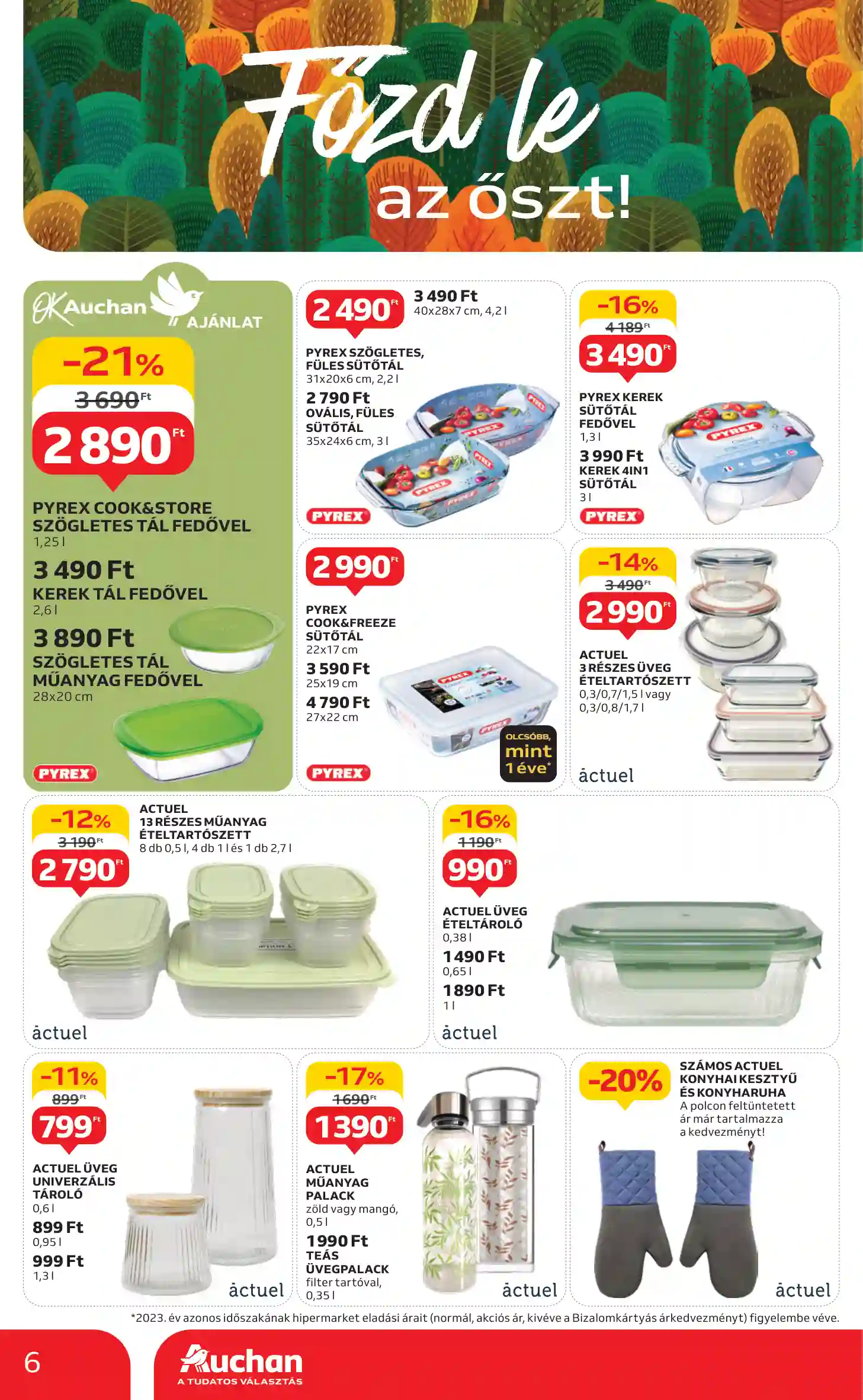 Auchan akciós újság 38. hét (6 oldal)