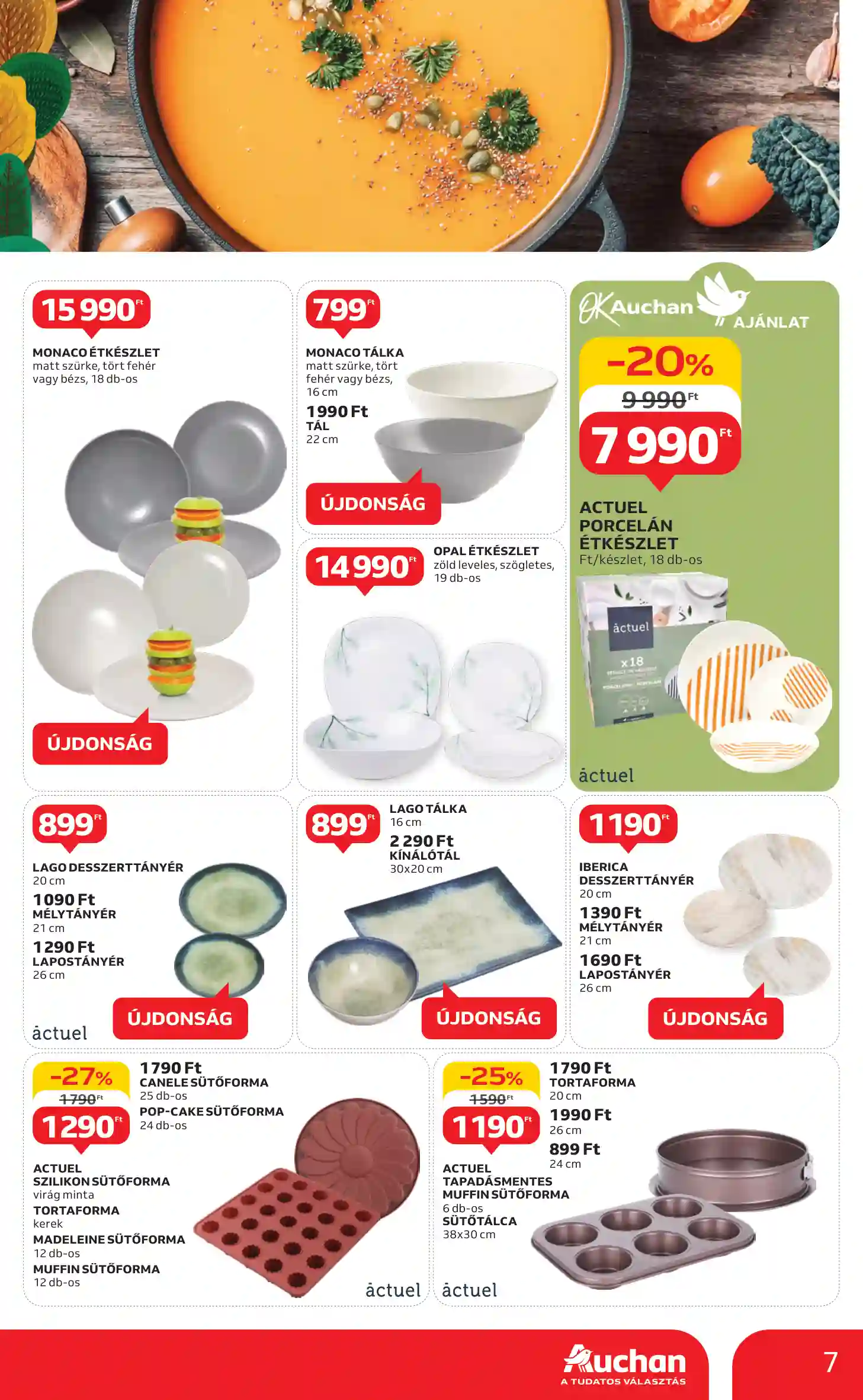 Auchan akciós újság 38. hét (7 oldal)