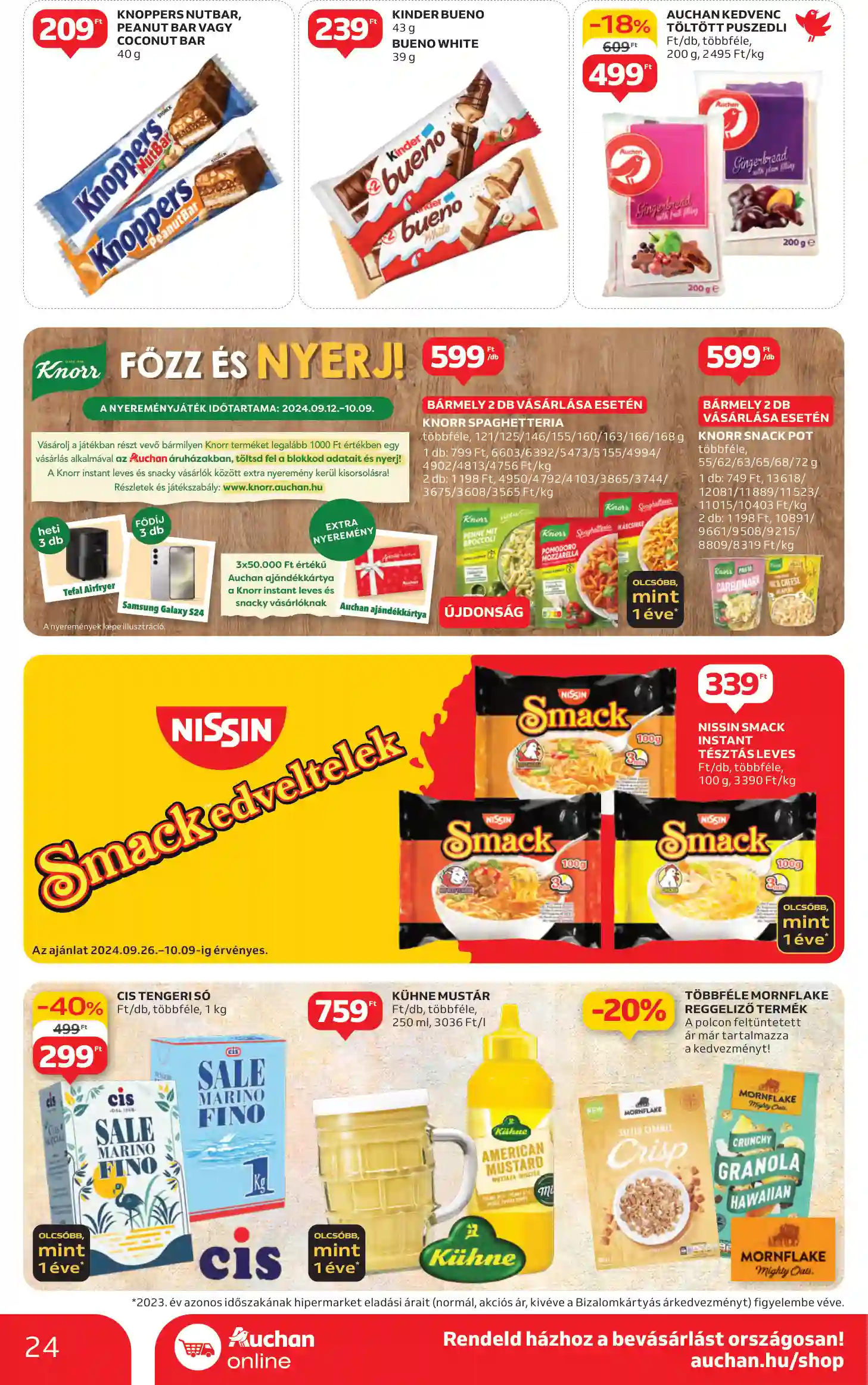 Auchan akciós újság 39. hét (17 oldal)