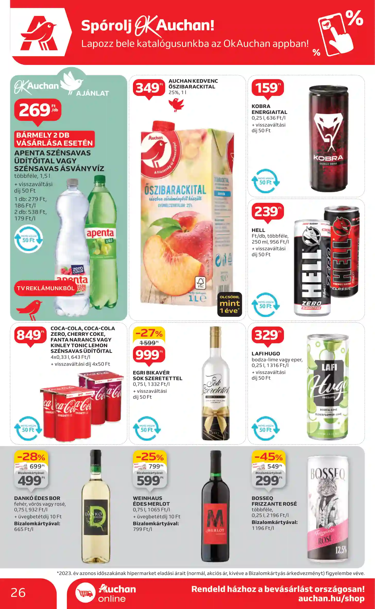 Auchan akciós újság 39. hét (19 oldal)