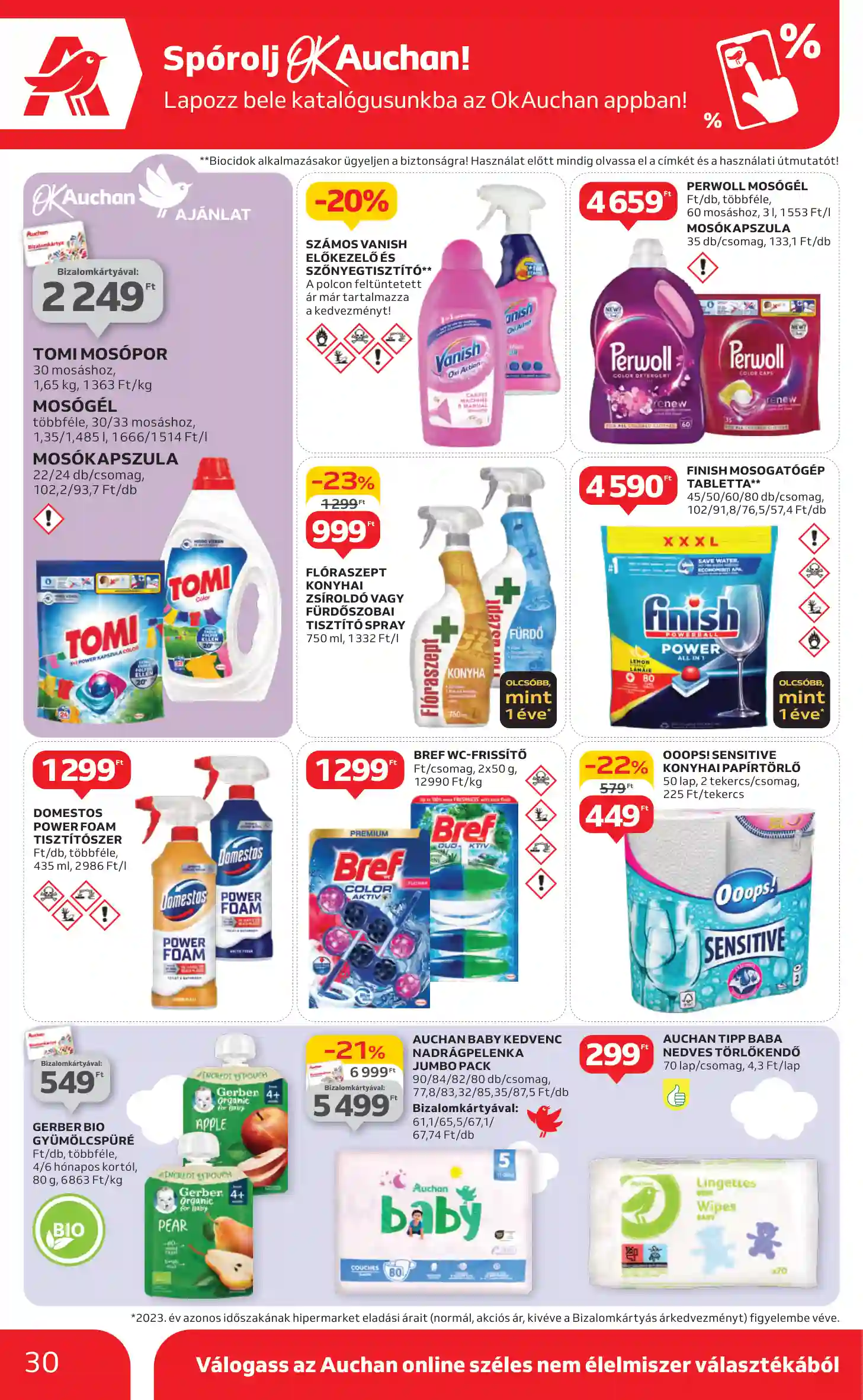 Auchan akciós újság 39. hét (23 oldal)