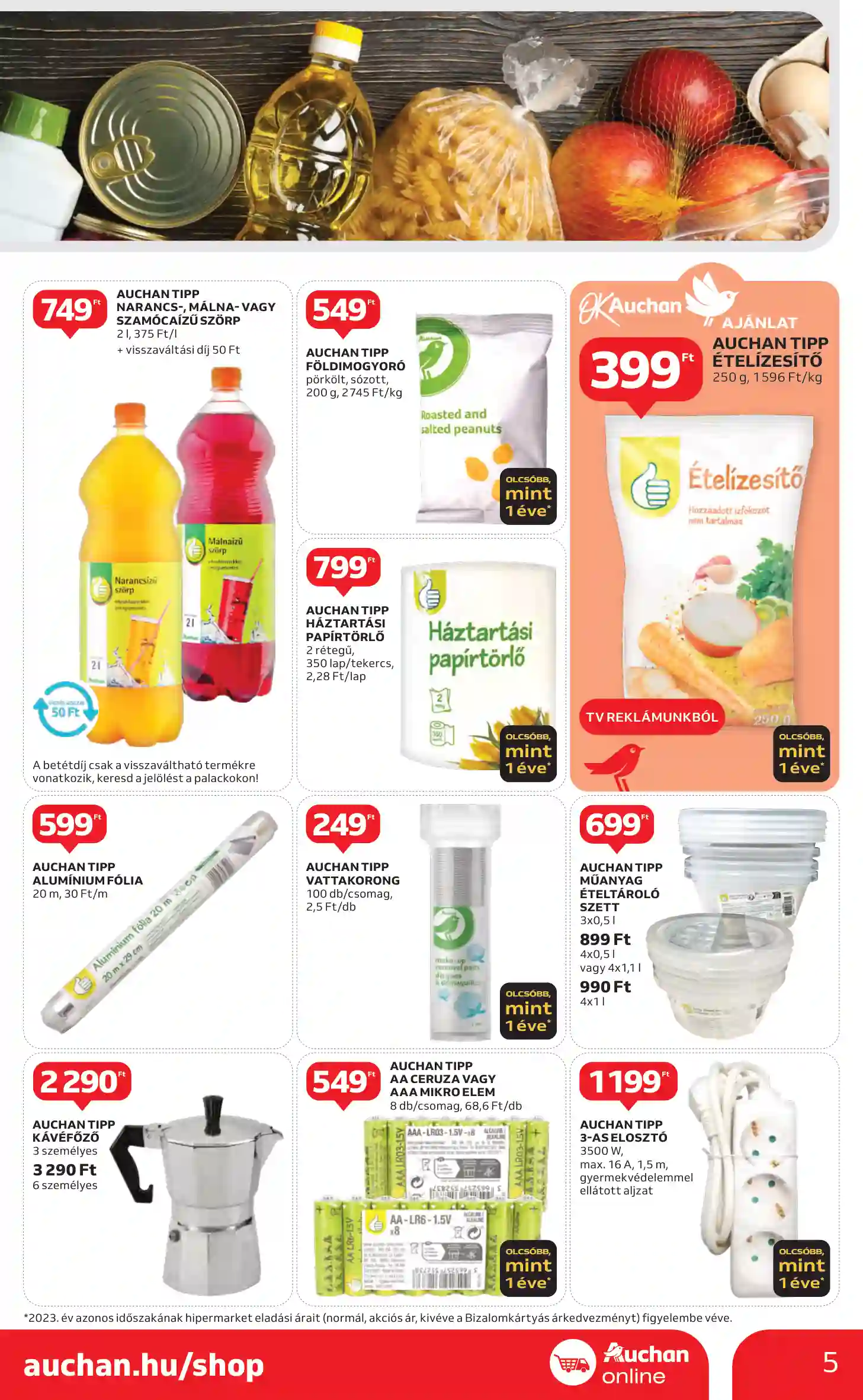 Auchan akciós újság 39. hét (35 oldal)