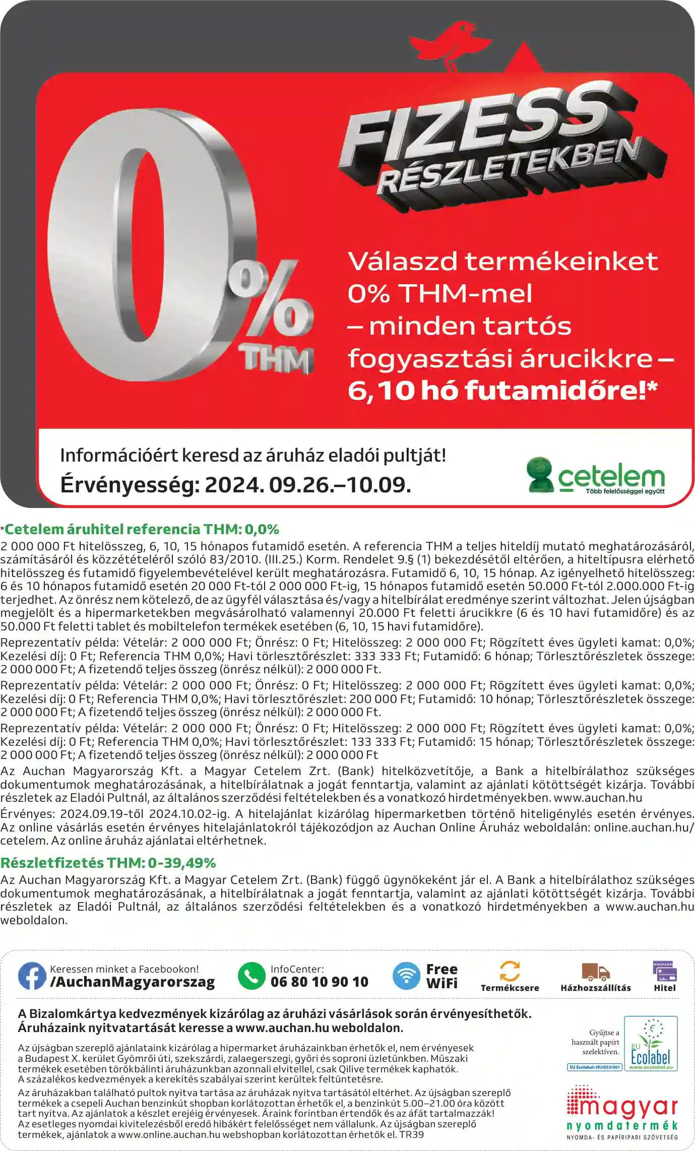 Auchan akciós újság 39. hét (11 oldal)