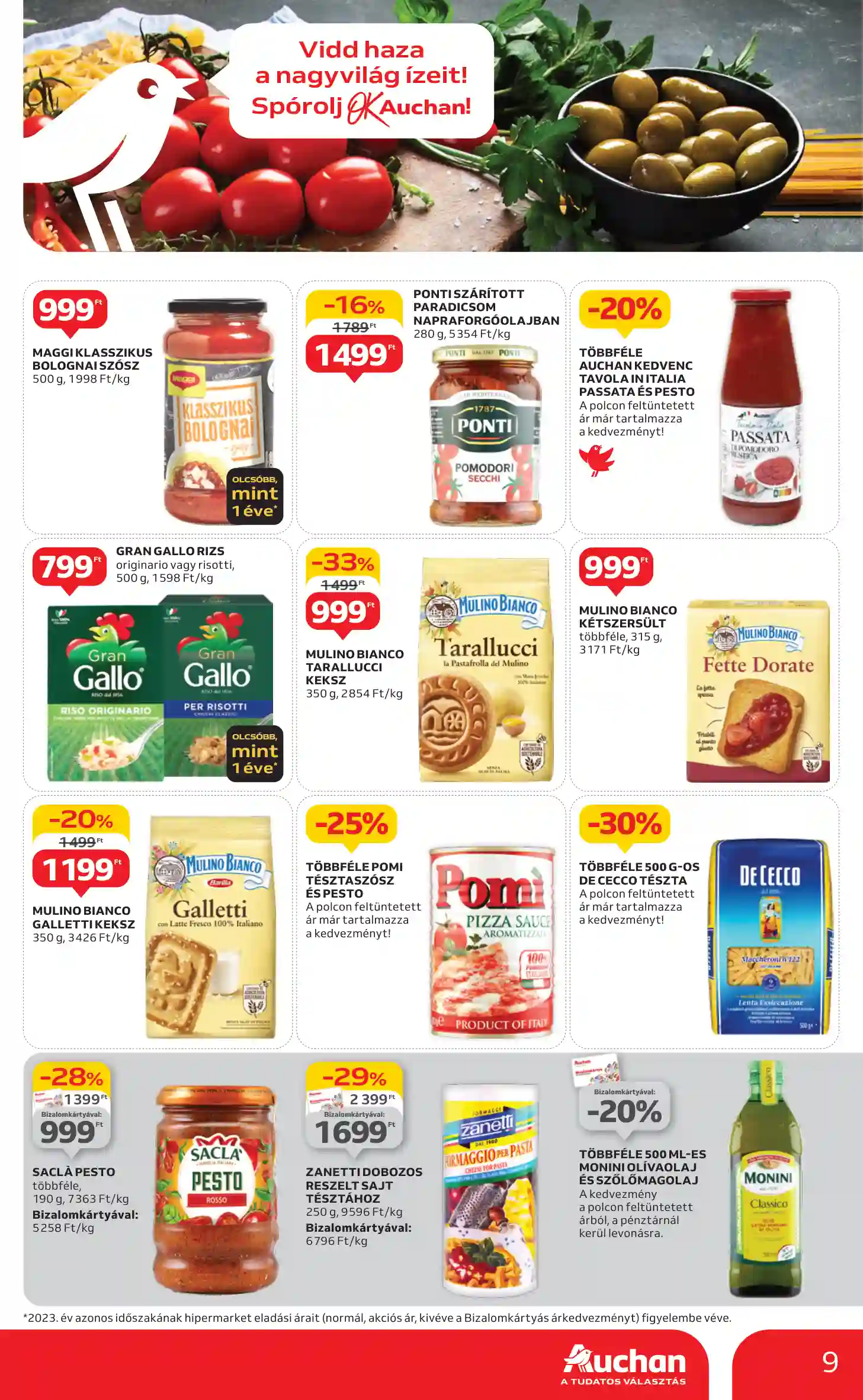 Auchan akciós újság 39. hét (18 oldal)