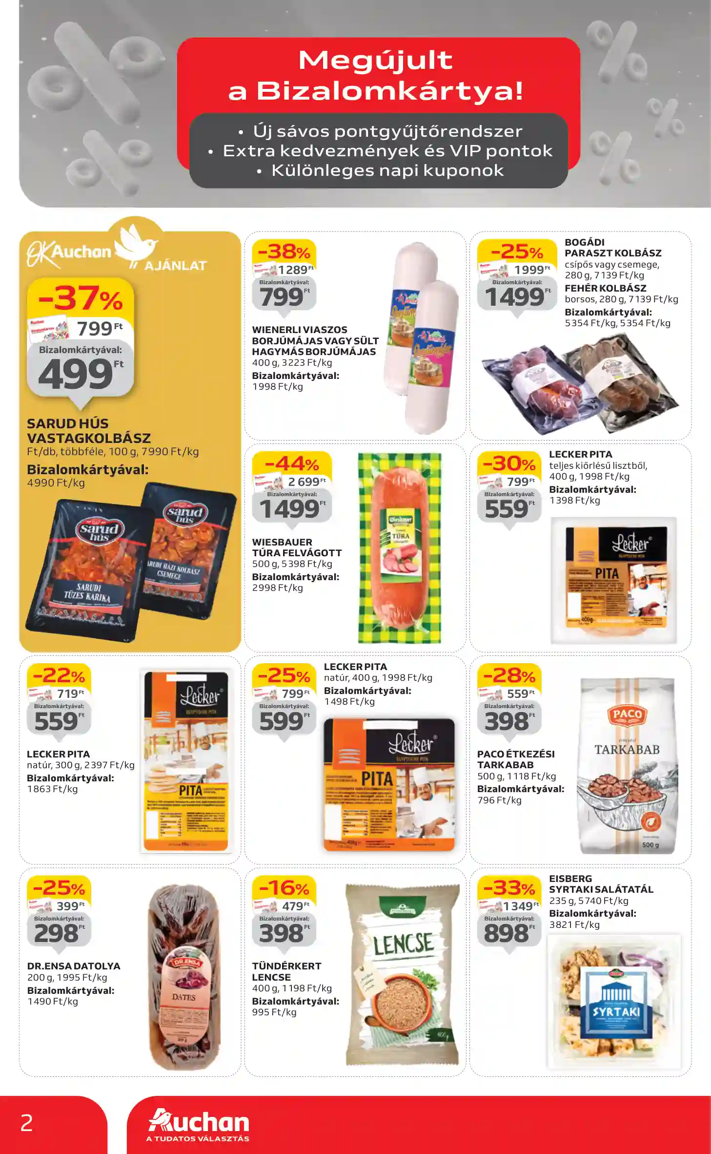 Auchan akciós újság 40. hét (2 oldal)