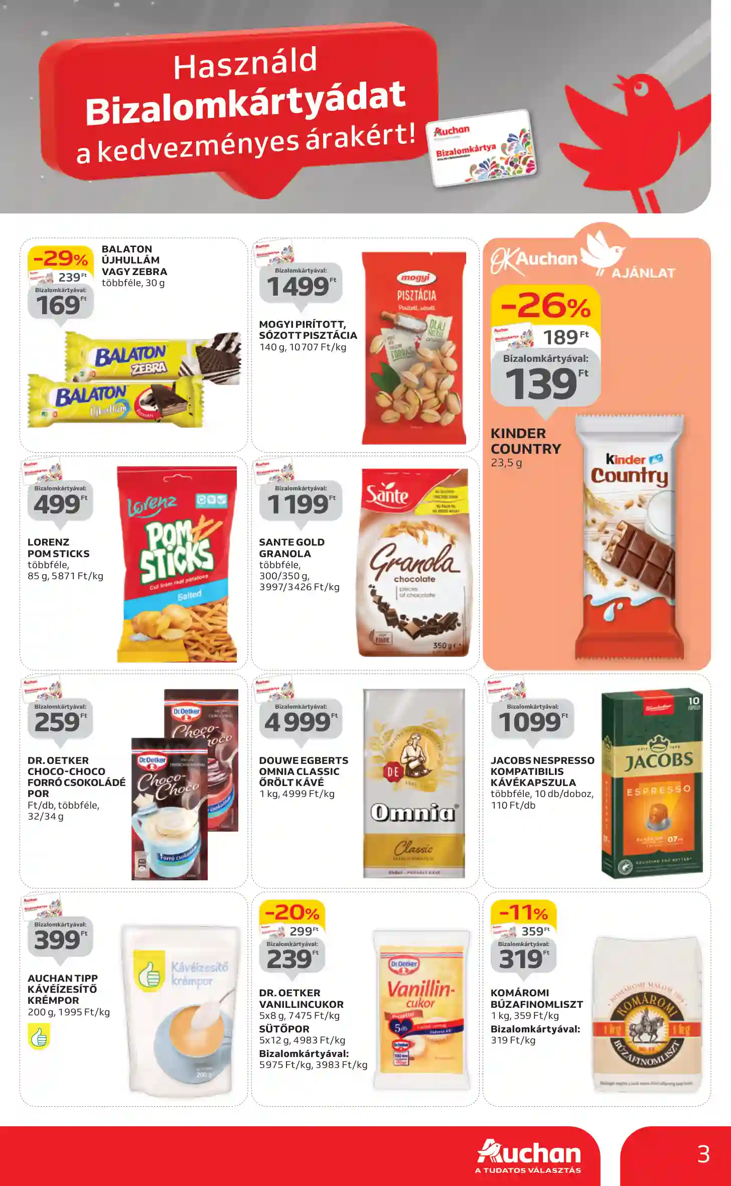 Auchan akciós újság 40. hét (3 oldal)