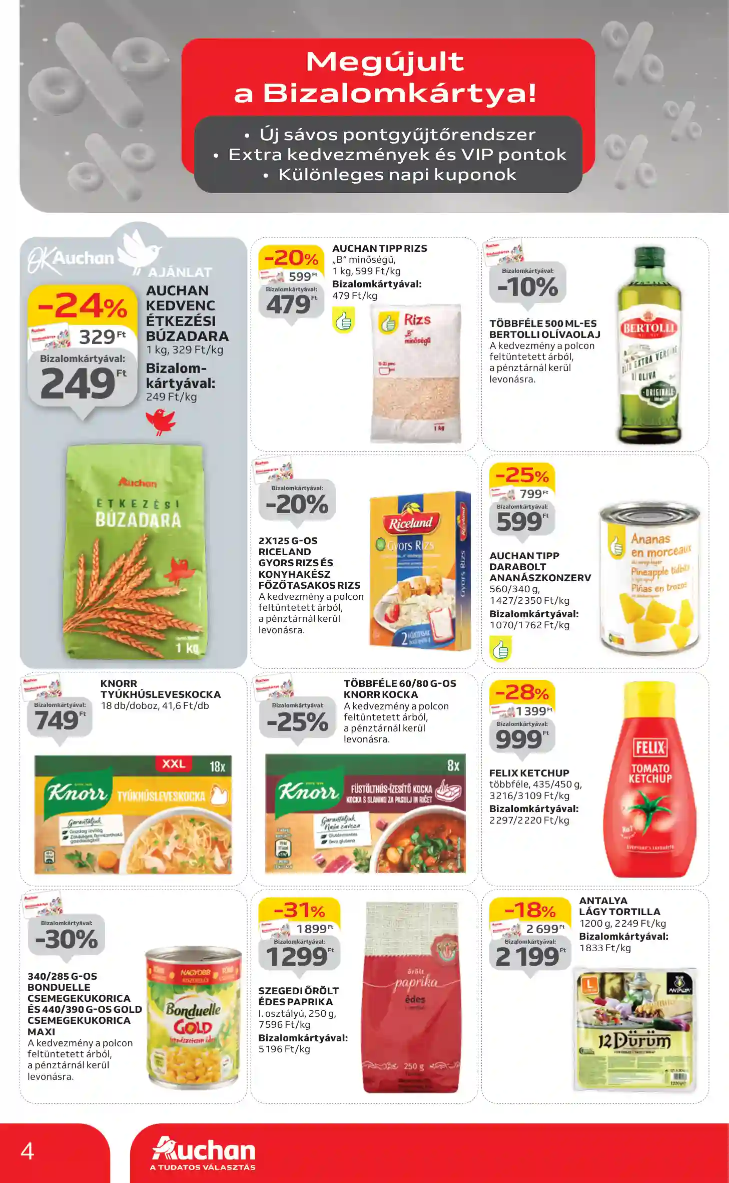 Auchan akciós újság 40. hét (4 oldal)