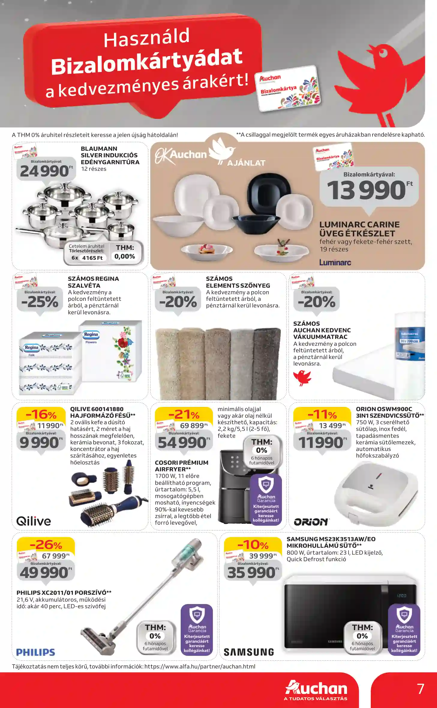 Auchan akciós újság 40. hét (7 oldal)