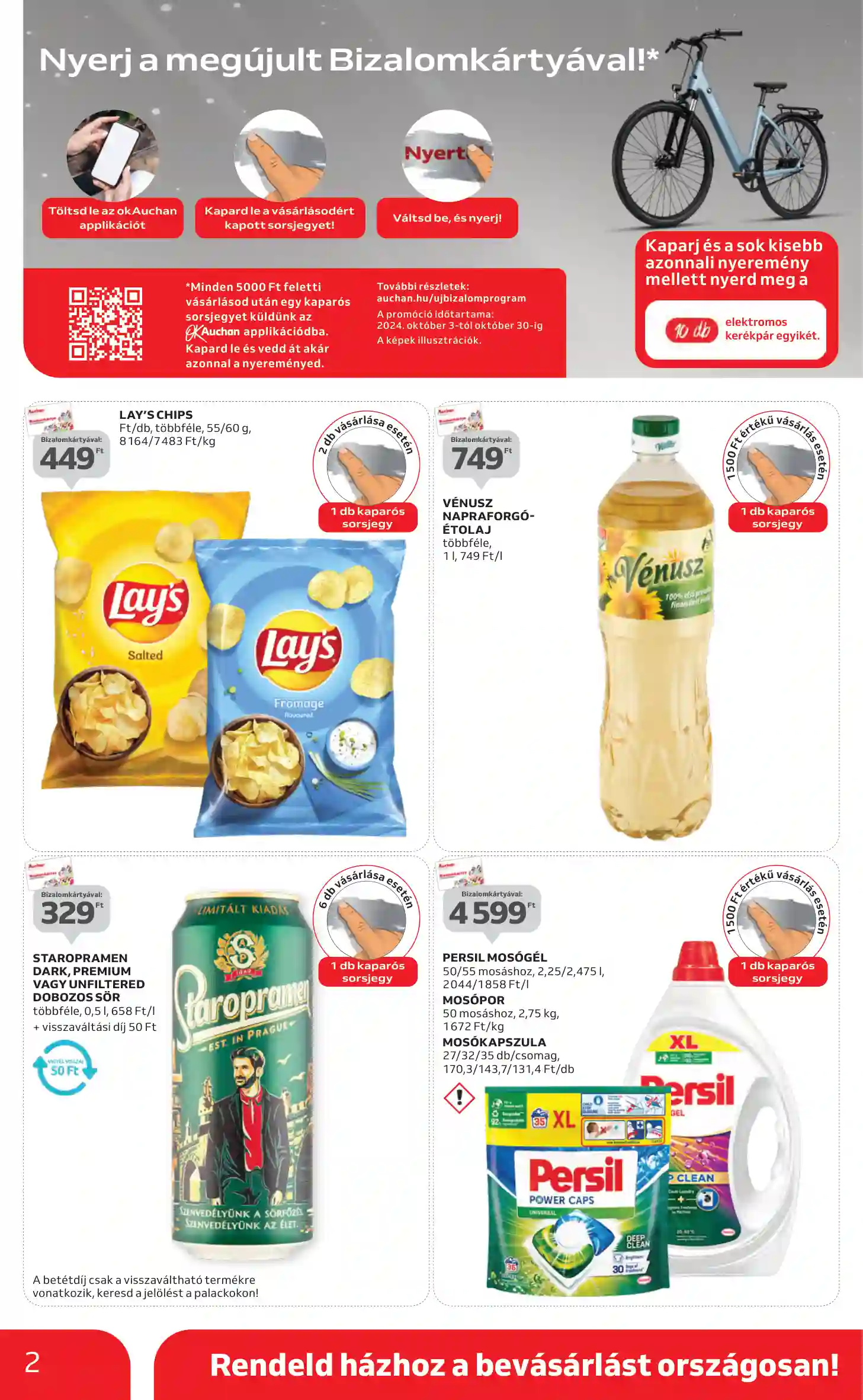Auchan akciós újság 40. hét (2 oldal)