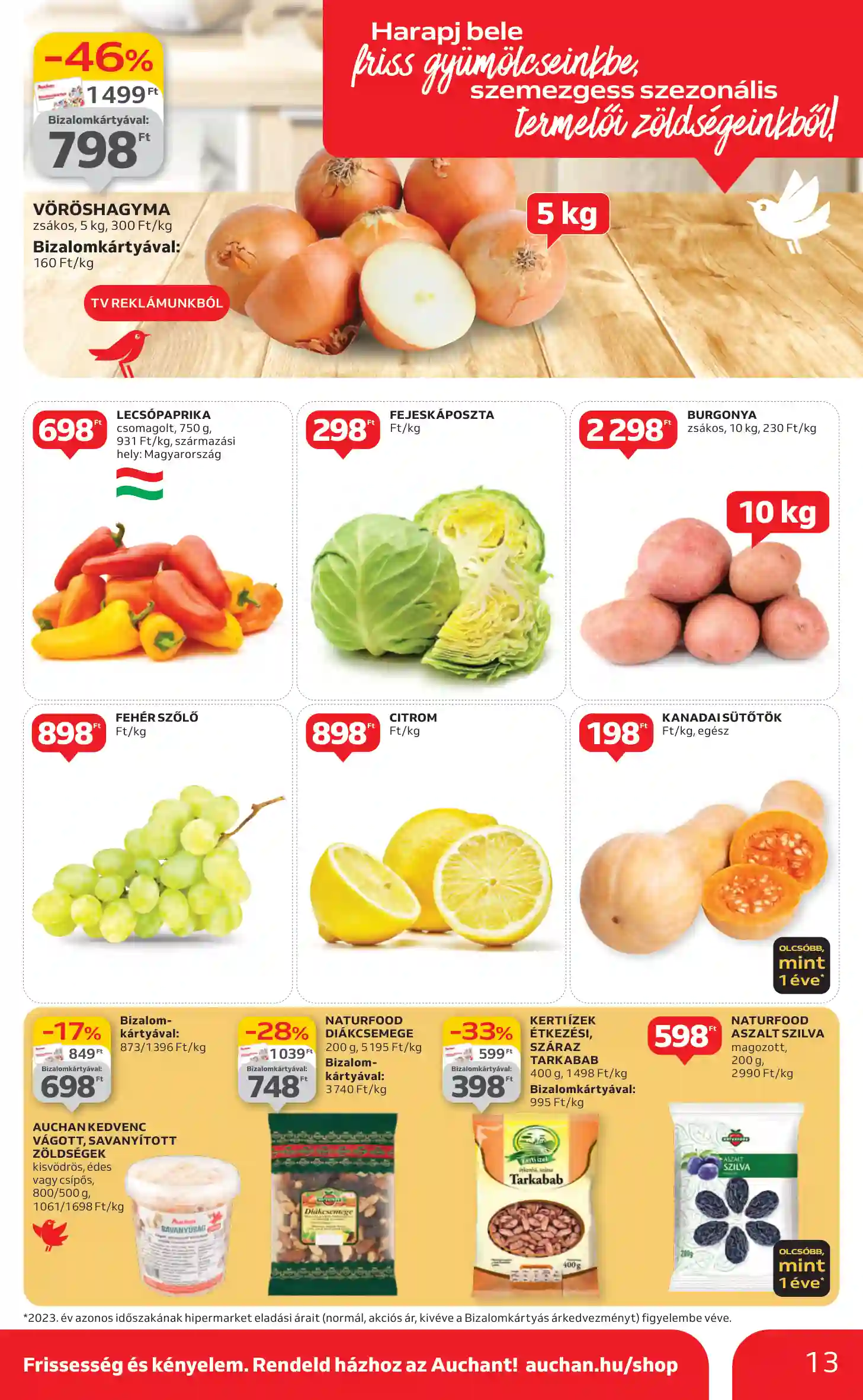 Auchan akciós újság 40. hét (5 oldal)