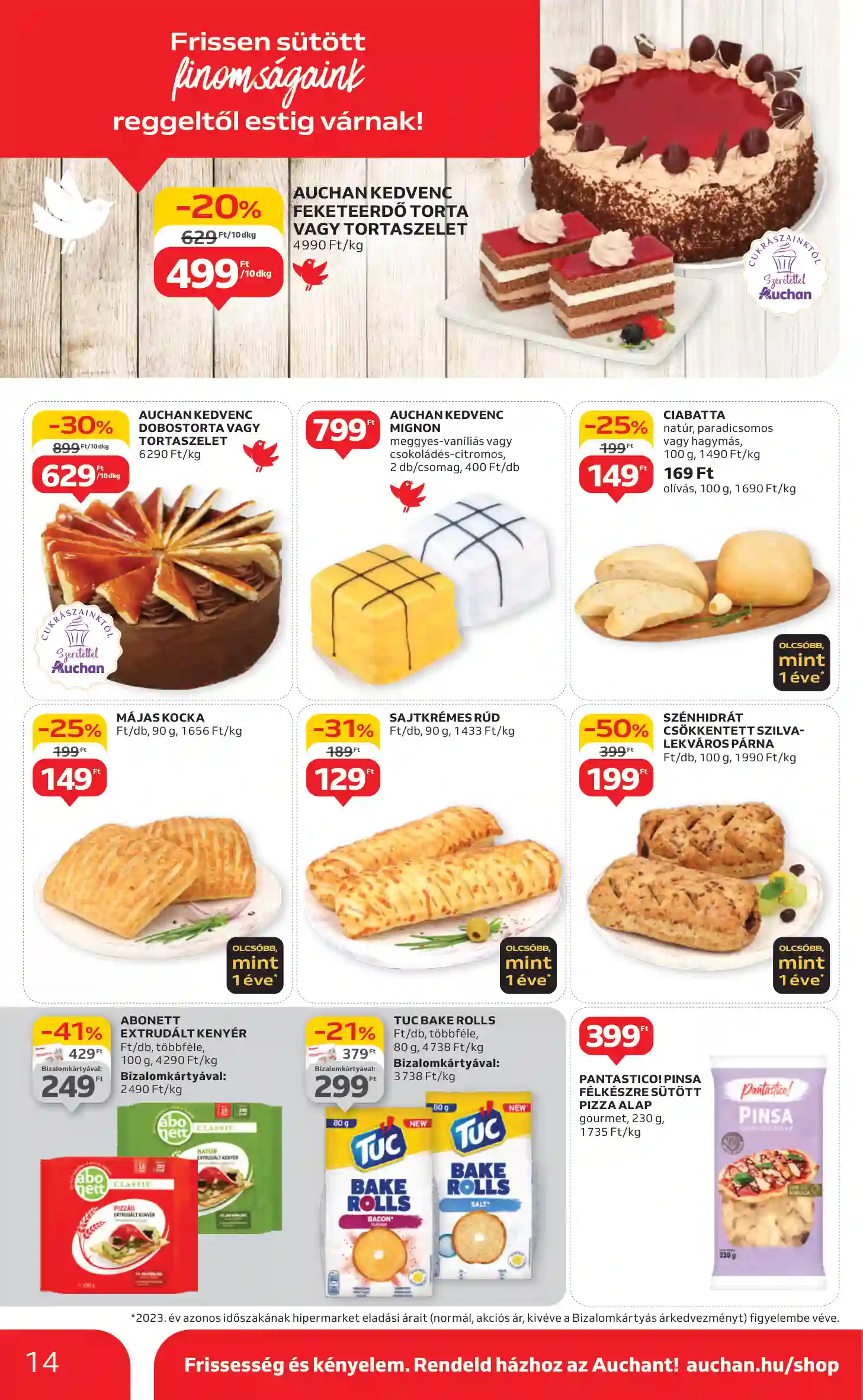 Auchan akciós újság 40. hét (6 oldal)