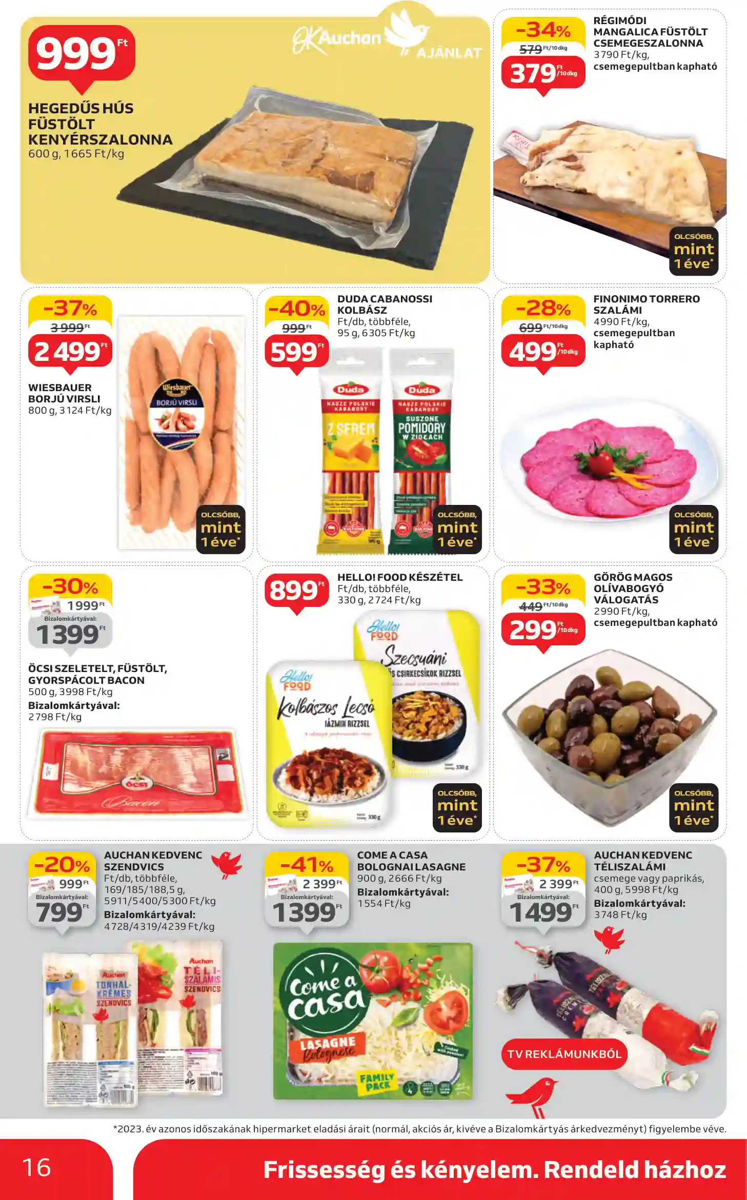 Auchan akciós újság 40. hét (8 oldal)