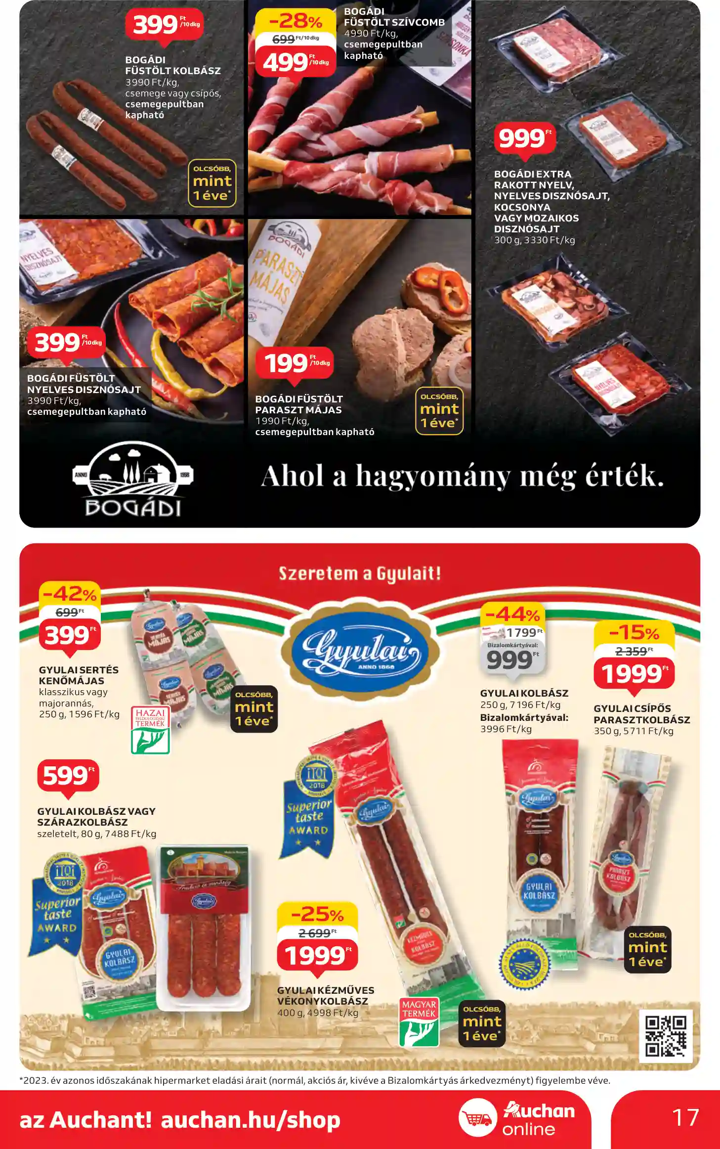 Auchan akciós újság 40. hét (9 oldal)