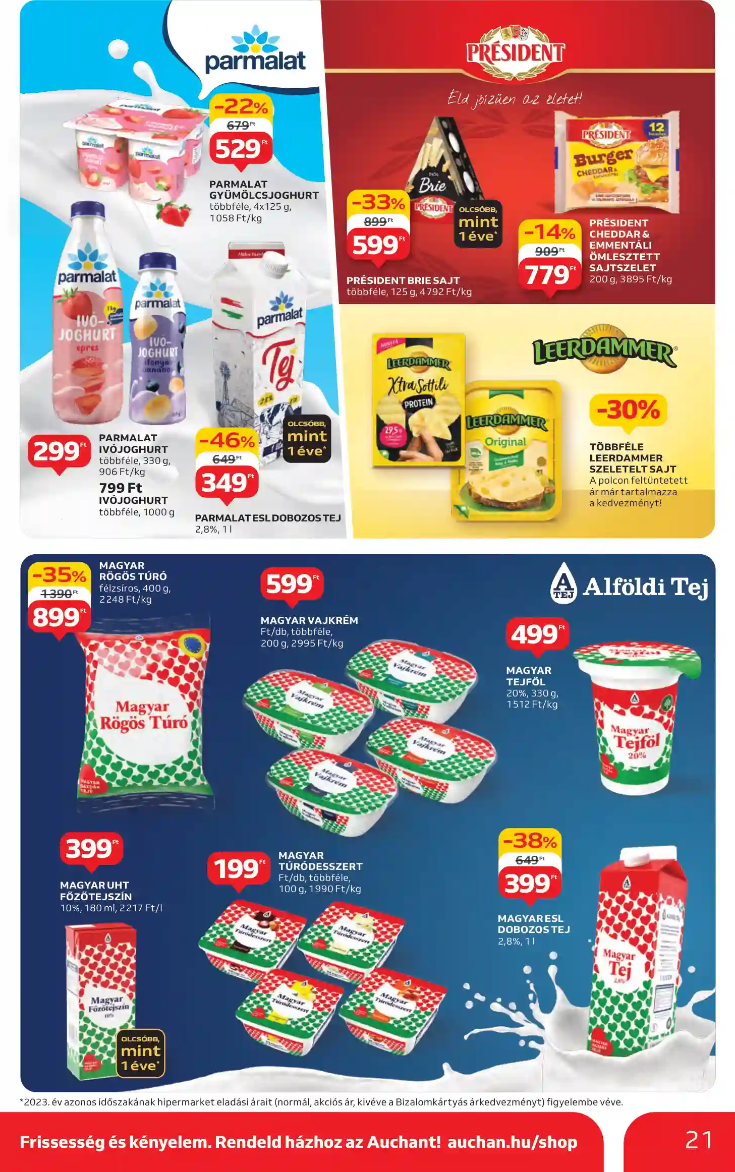 Auchan akciós újság 40. hét (14 oldal)