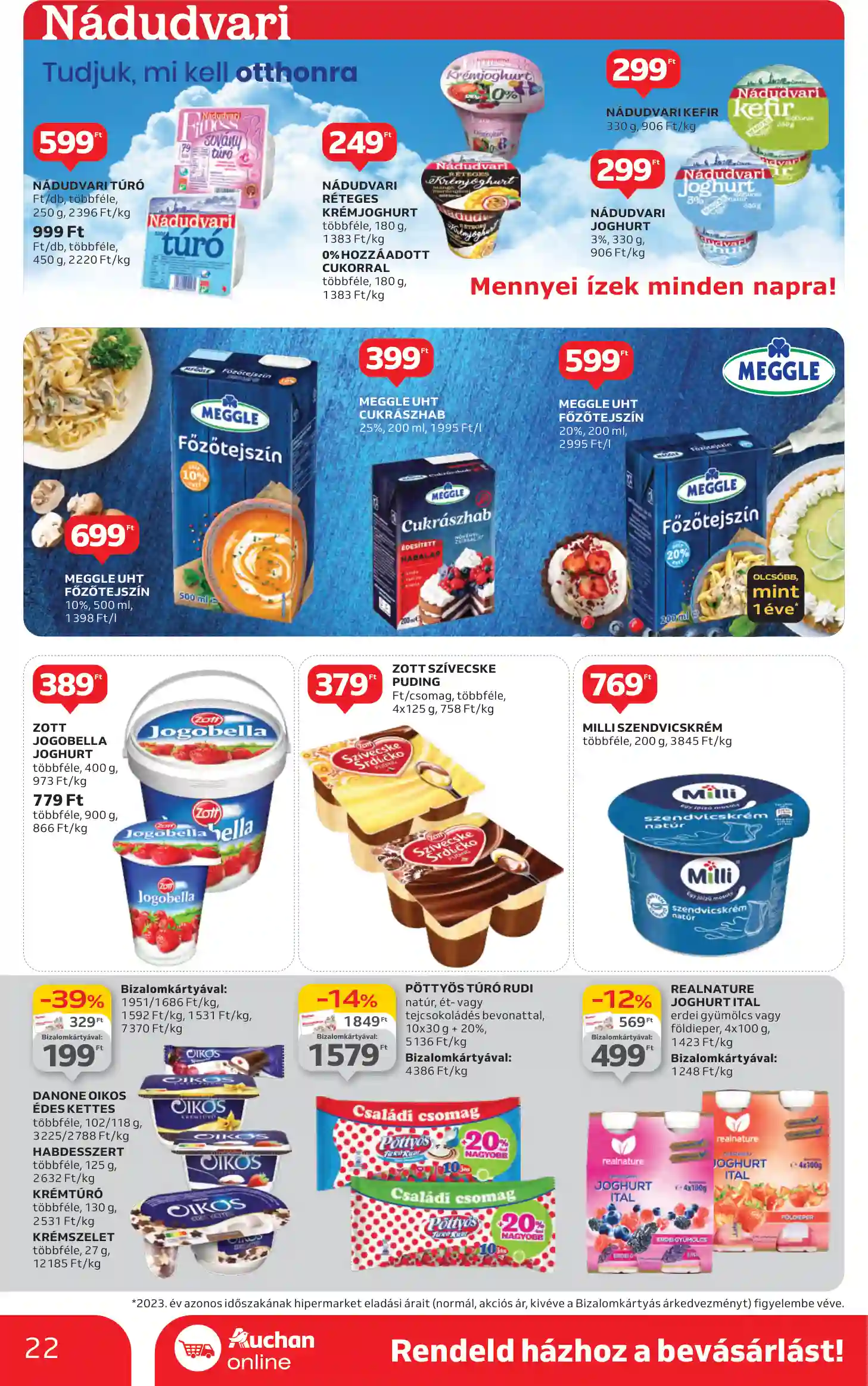 Auchan akciós újság 40. hét (15 oldal)
