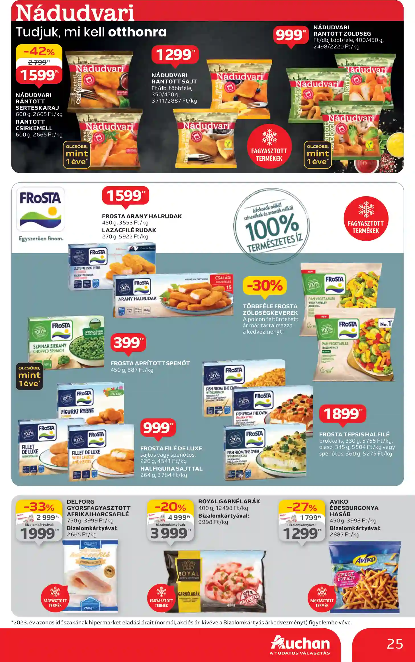 Auchan akciós újság 40. hét (18 oldal)