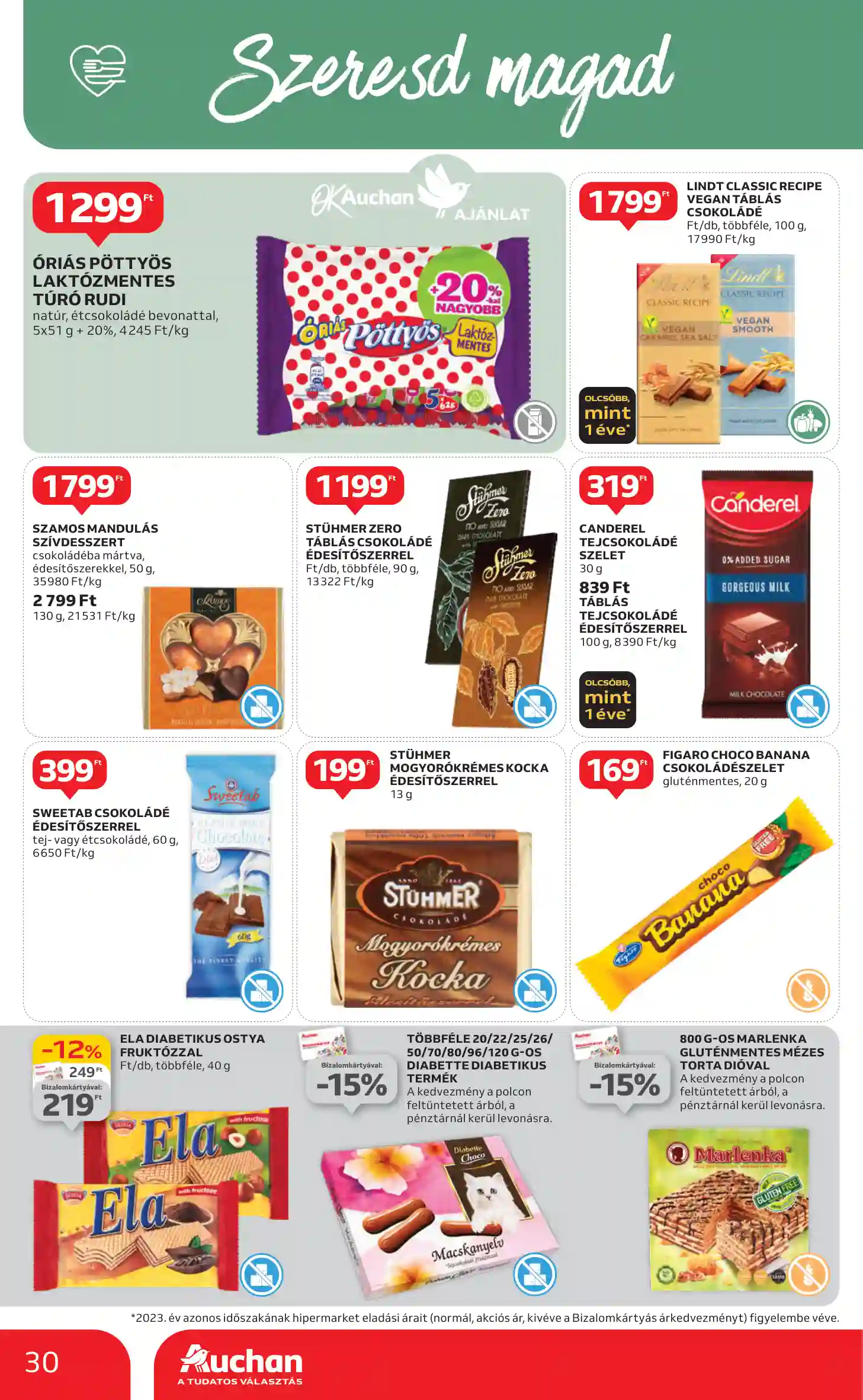 Auchan akciós újság 40. hét (23 oldal)