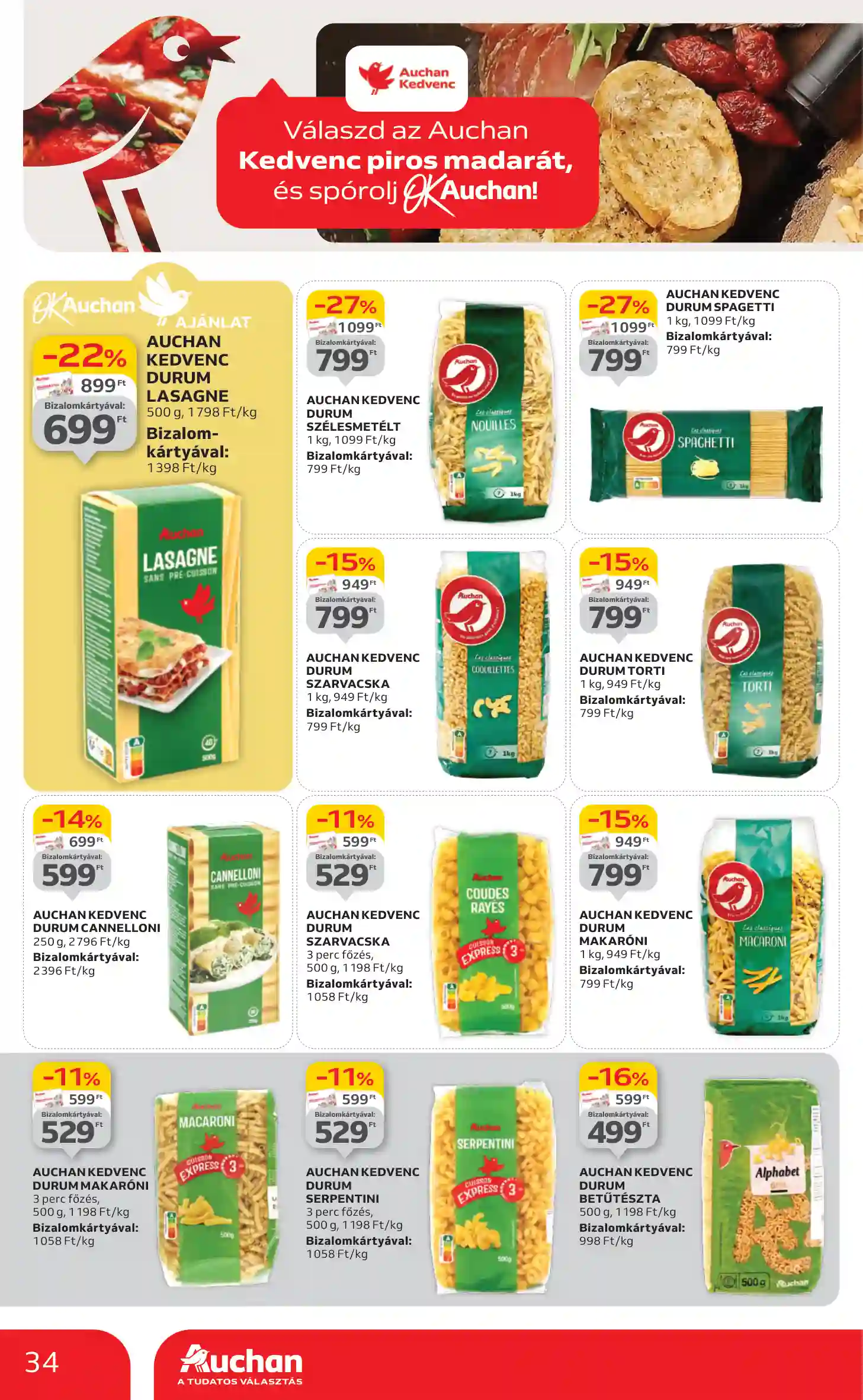 Auchan akciós újság 40. hét (28 oldal)
