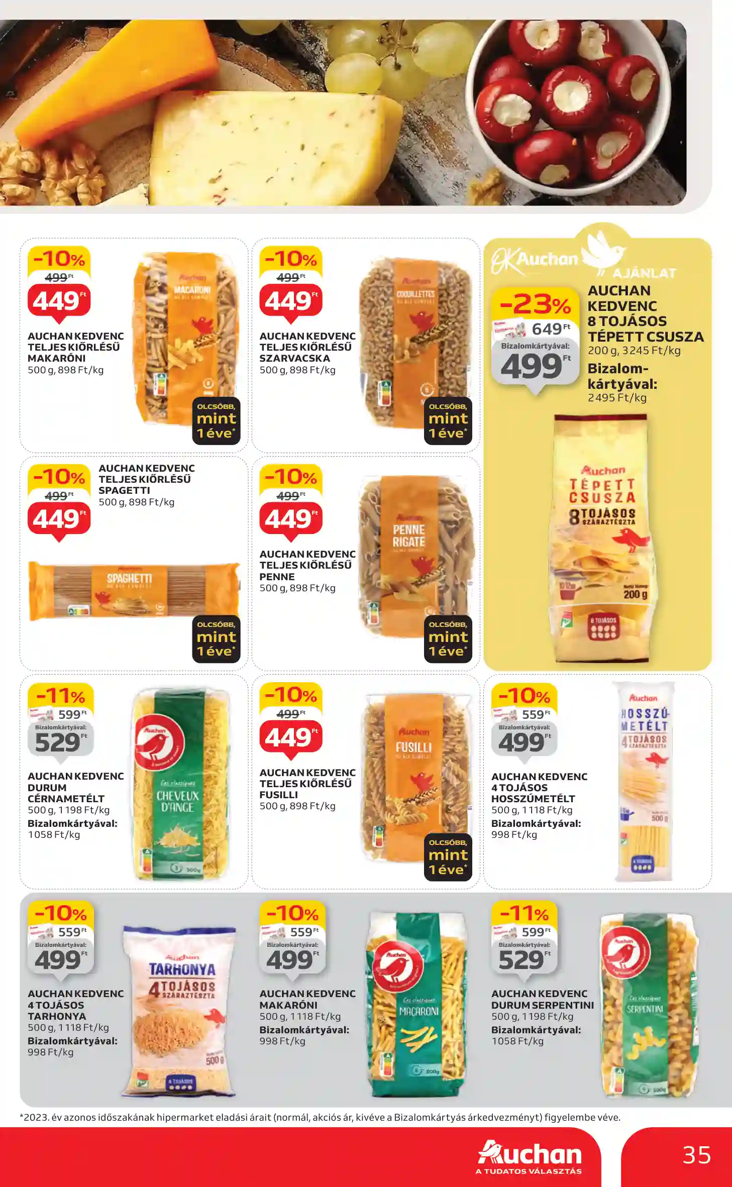 Auchan akciós újság 40. hét (29 oldal)