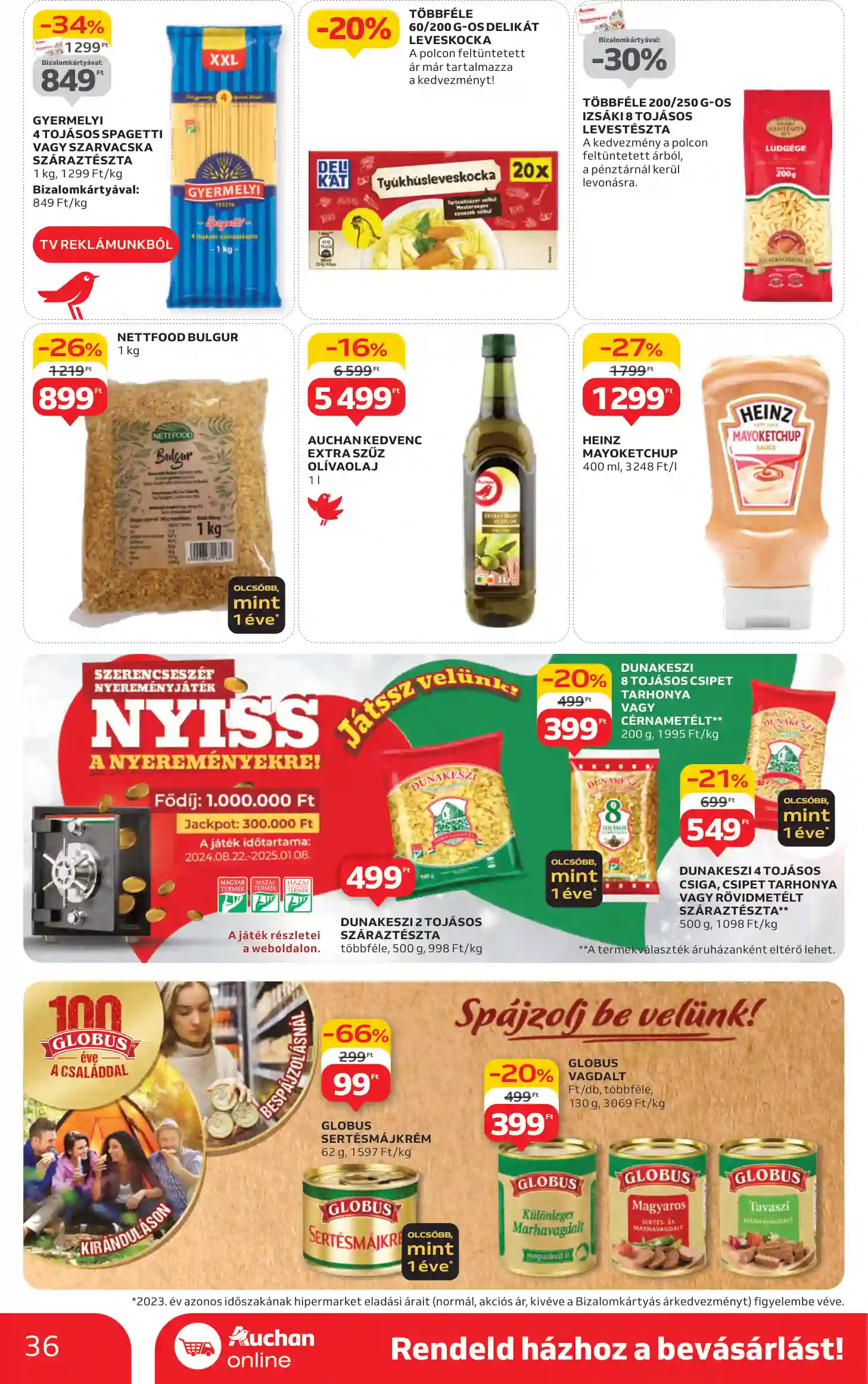 Auchan akciós újság 40. hét (30 oldal)