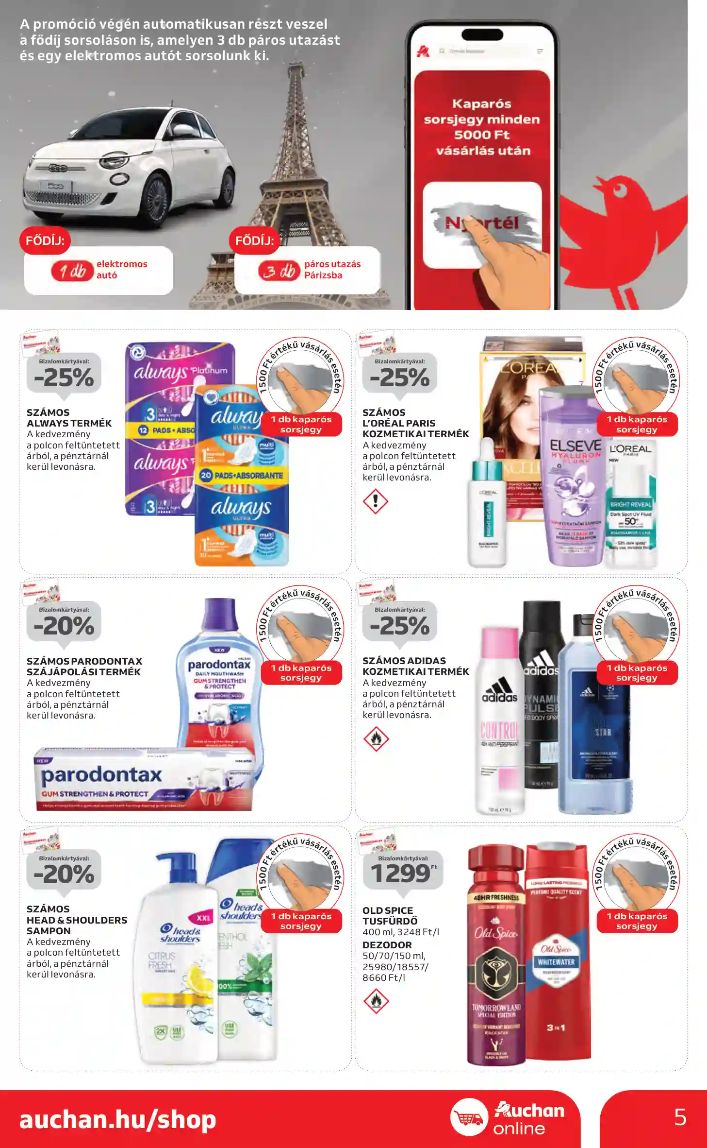 Auchan akciós újság 40. hét (35 oldal)