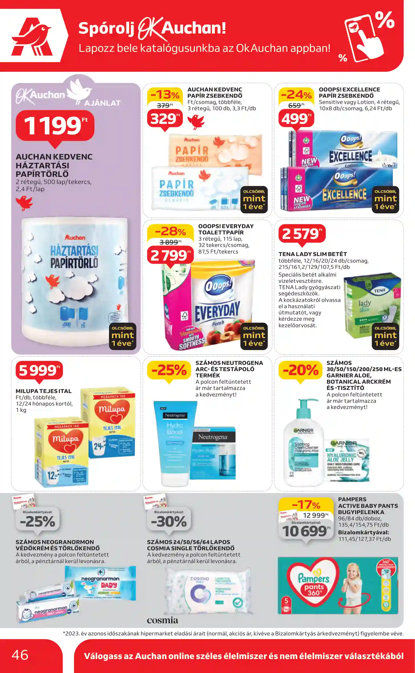 Auchan akciós újság 40. hét (41 oldal)