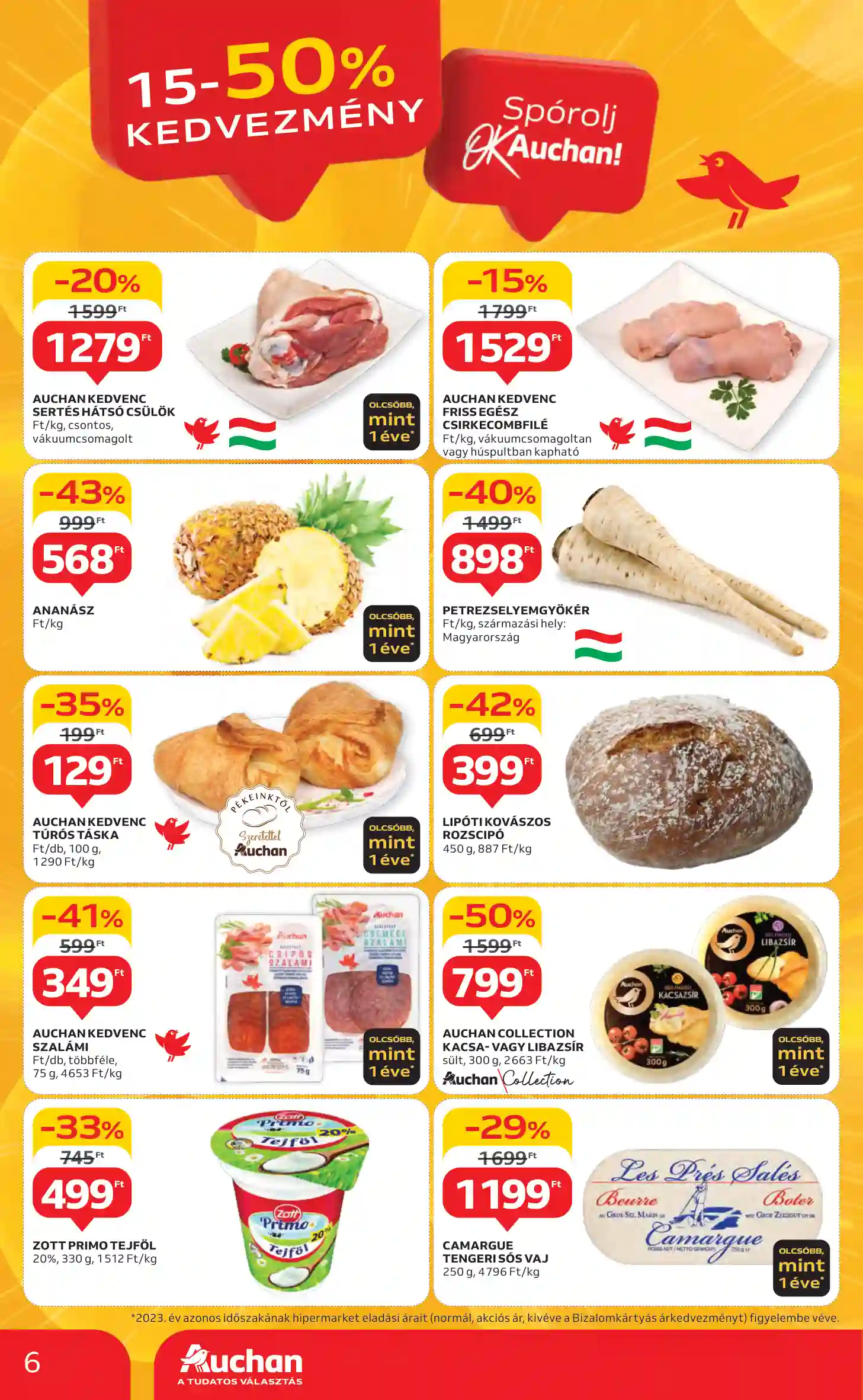 Auchan akciós újság 40. hét (46 oldal)
