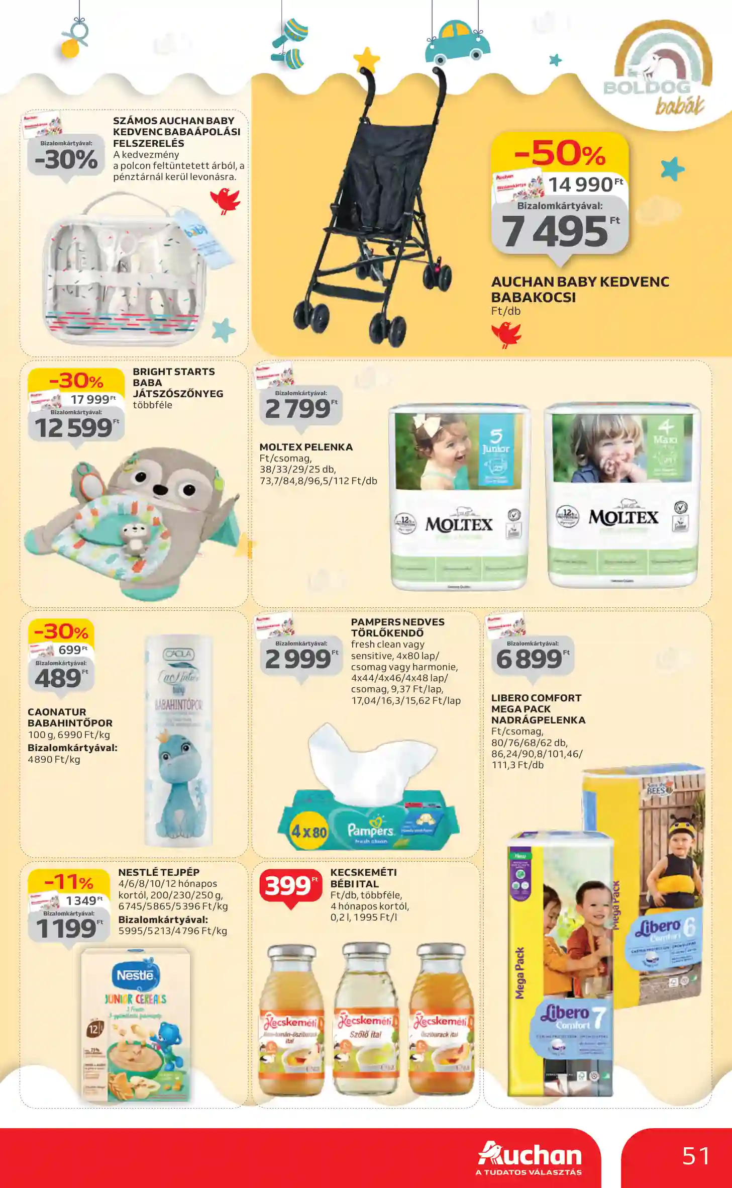 Auchan akciós újság 40. hét (47 oldal)