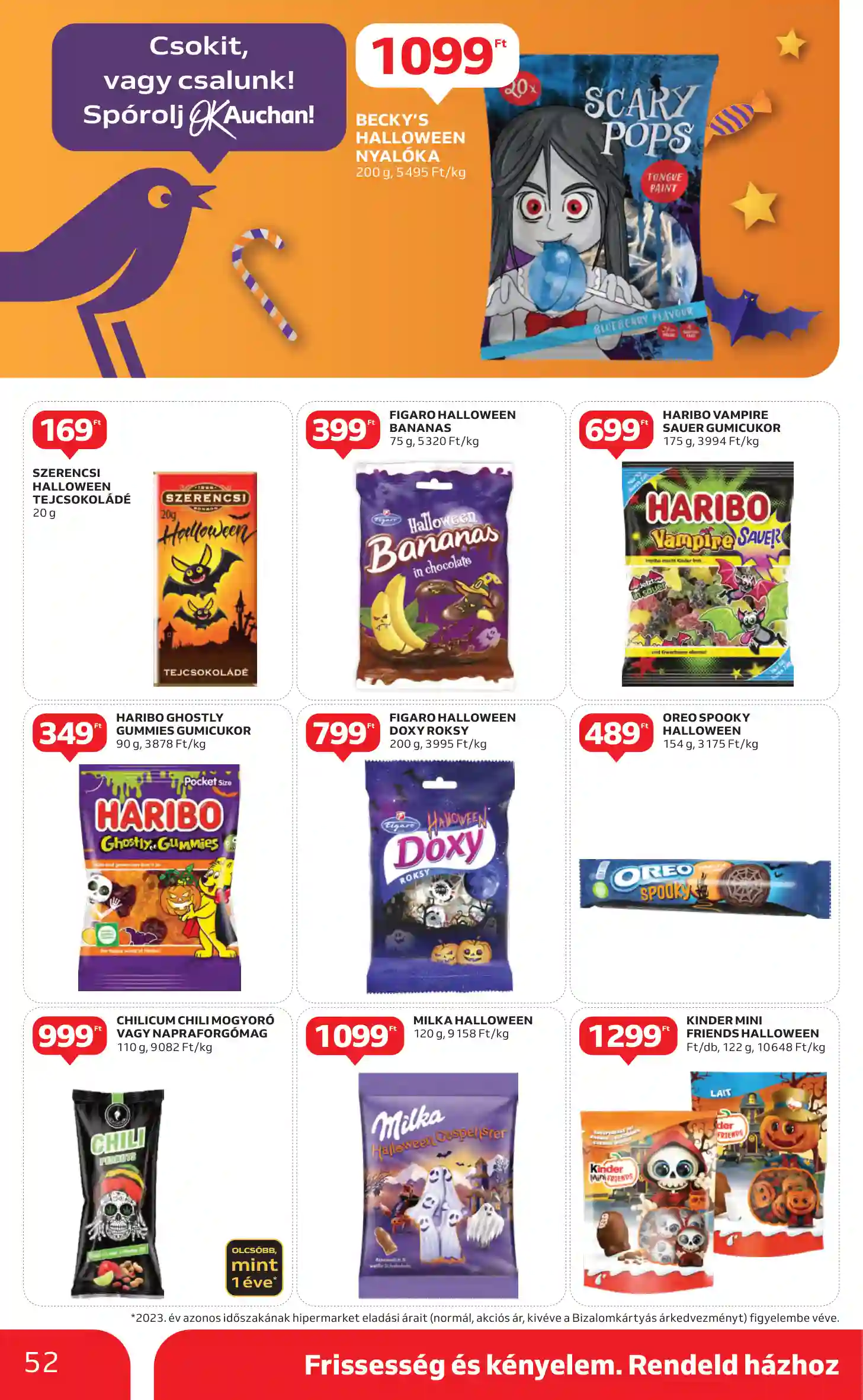Auchan akciós újság 40. hét (48 oldal)