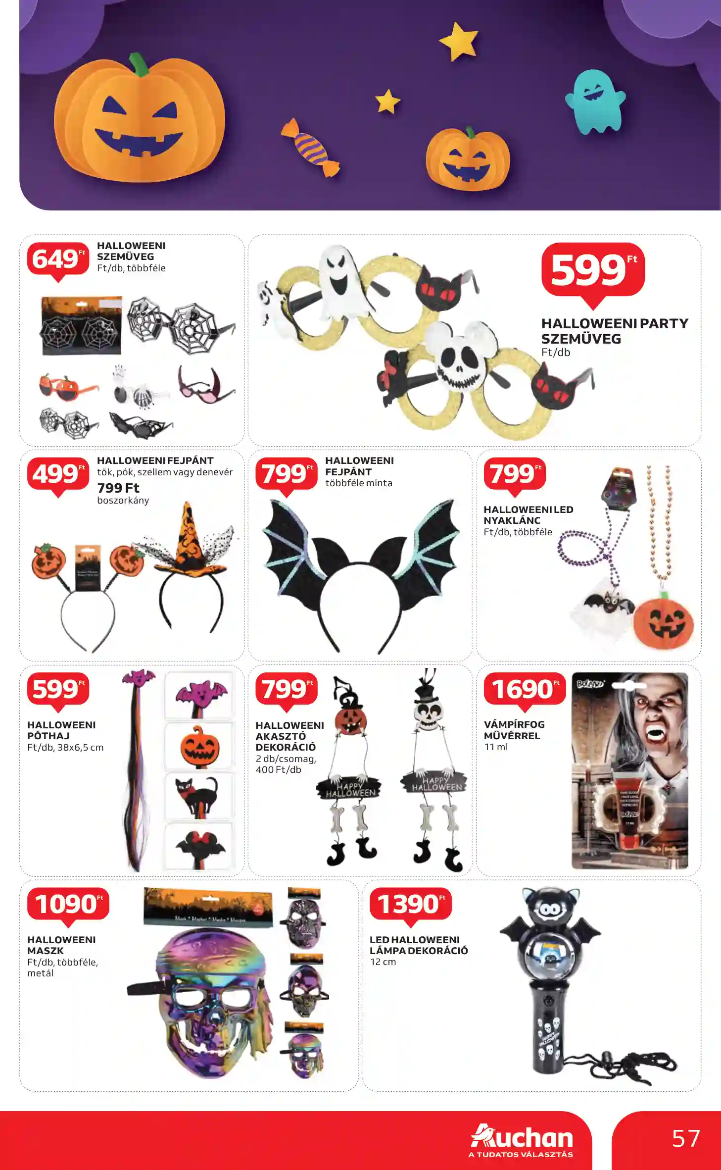 Auchan akciós újság 40. hét (53 oldal)